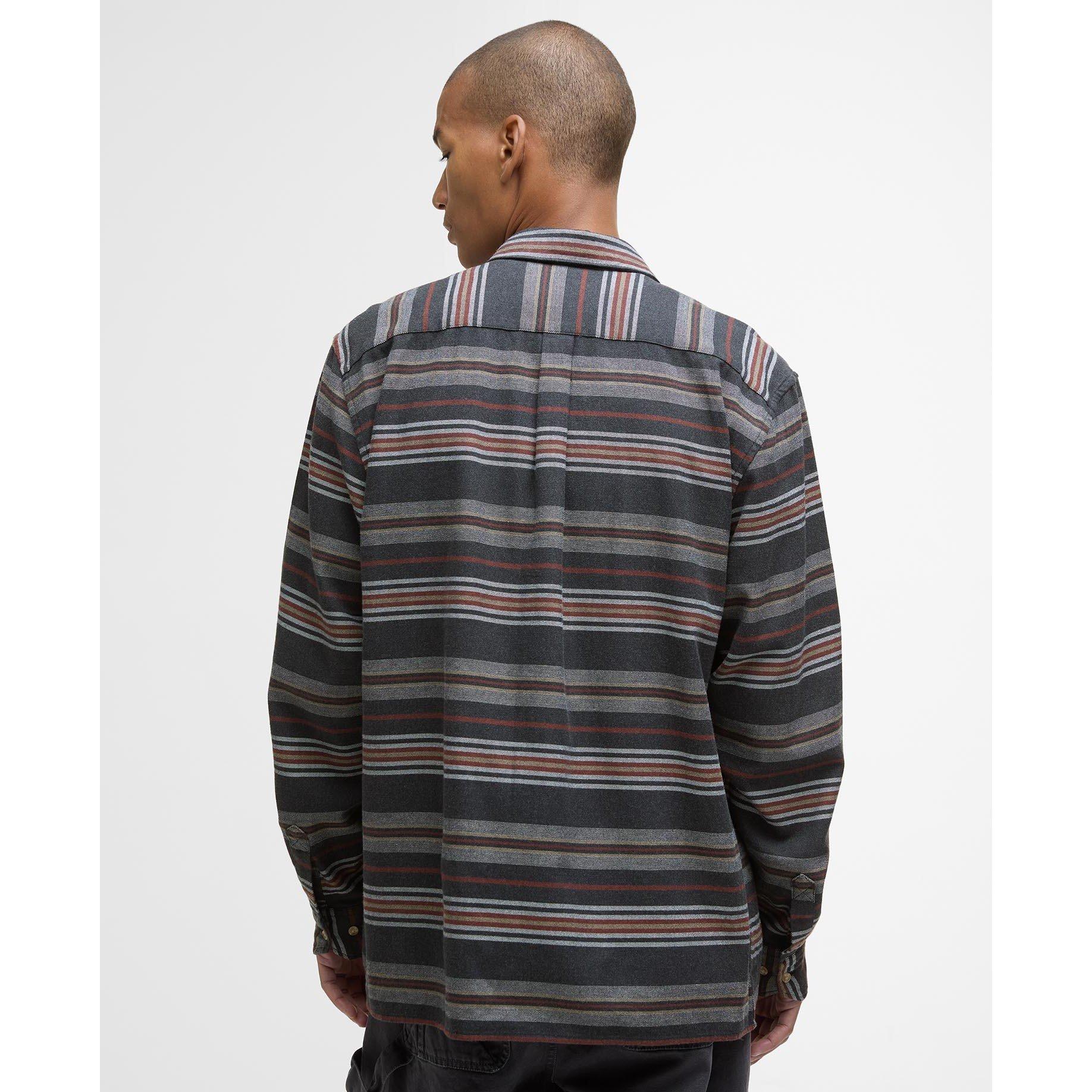 Charcoal Marl - Barbour - Mens Bowscale Shirt - 2