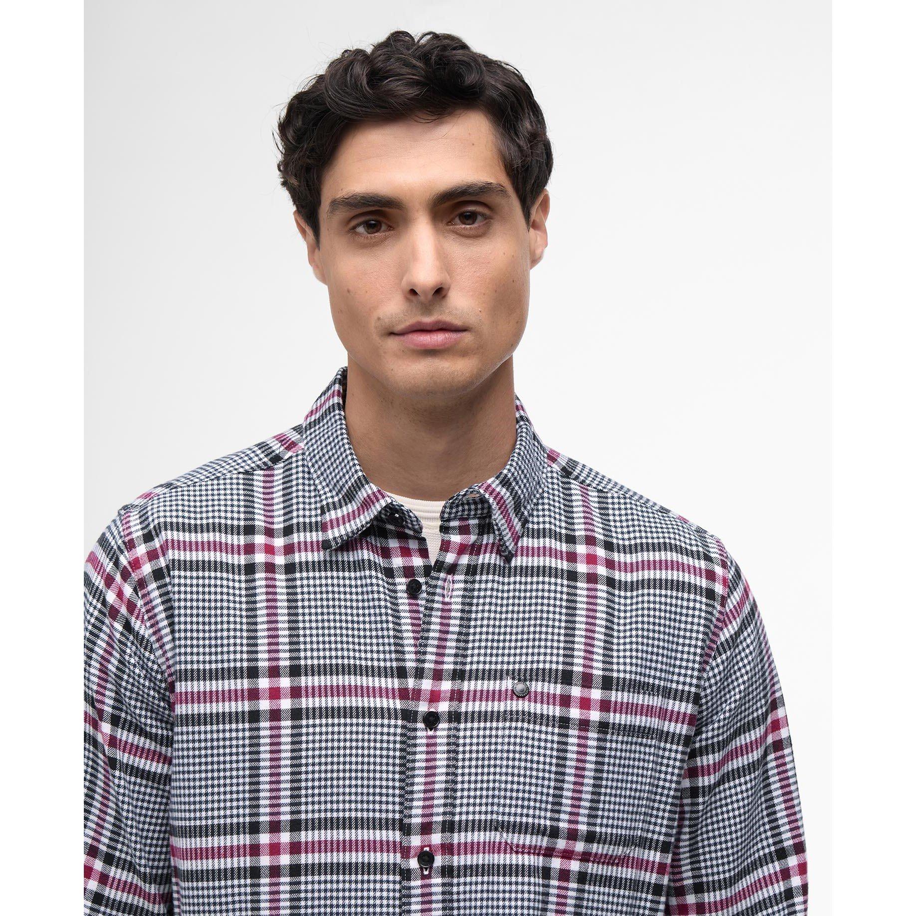 Black - Barbour International - Mens Owain Shirt - 4