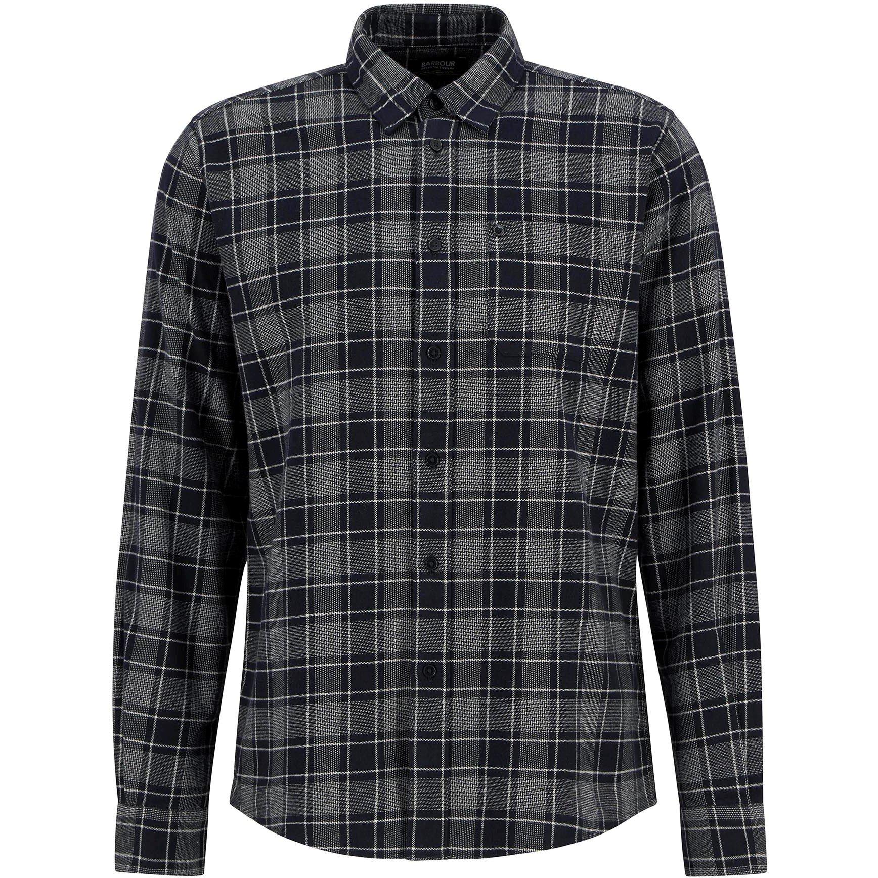 Barbour International Mens Basset Shirt - Black - M