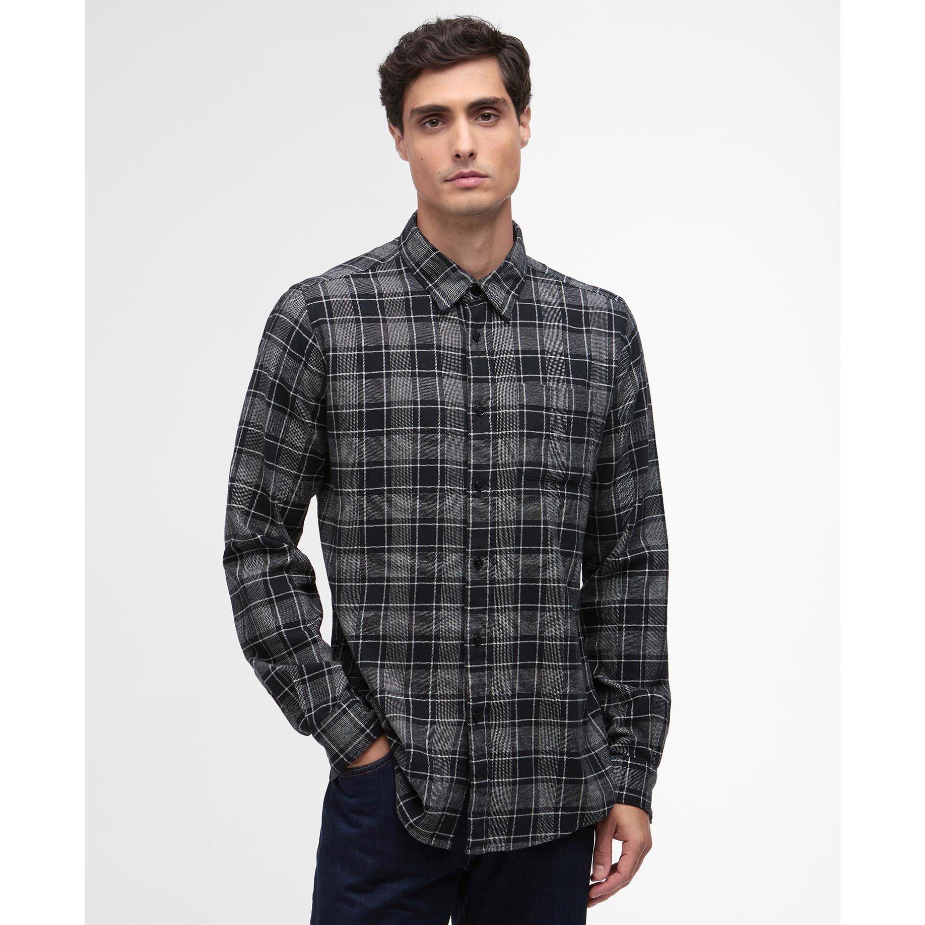 Black - Barbour International - Mens Basset Shirt - 2