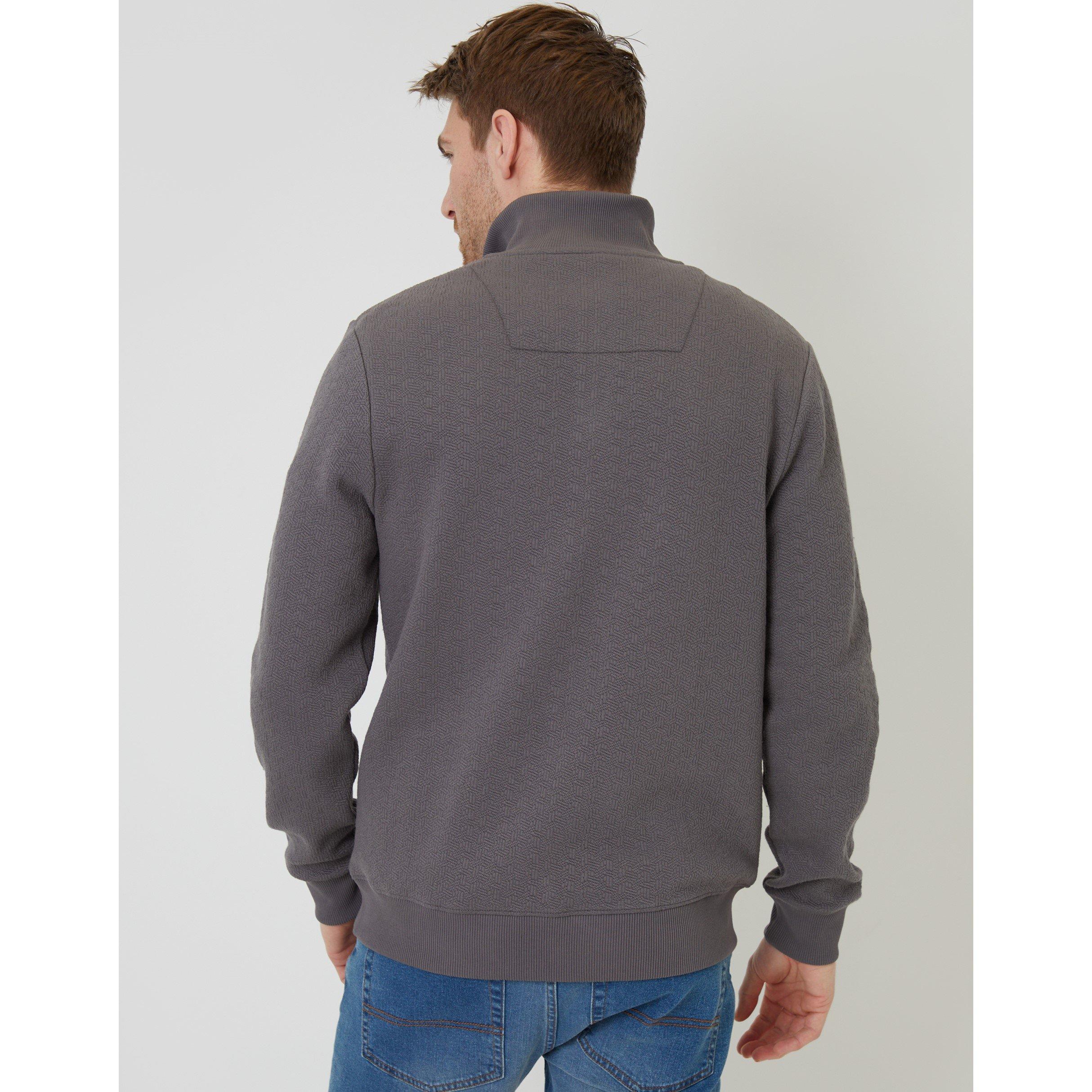 Slate - Threadbare - Men's quarter Zip Fleece - 3
