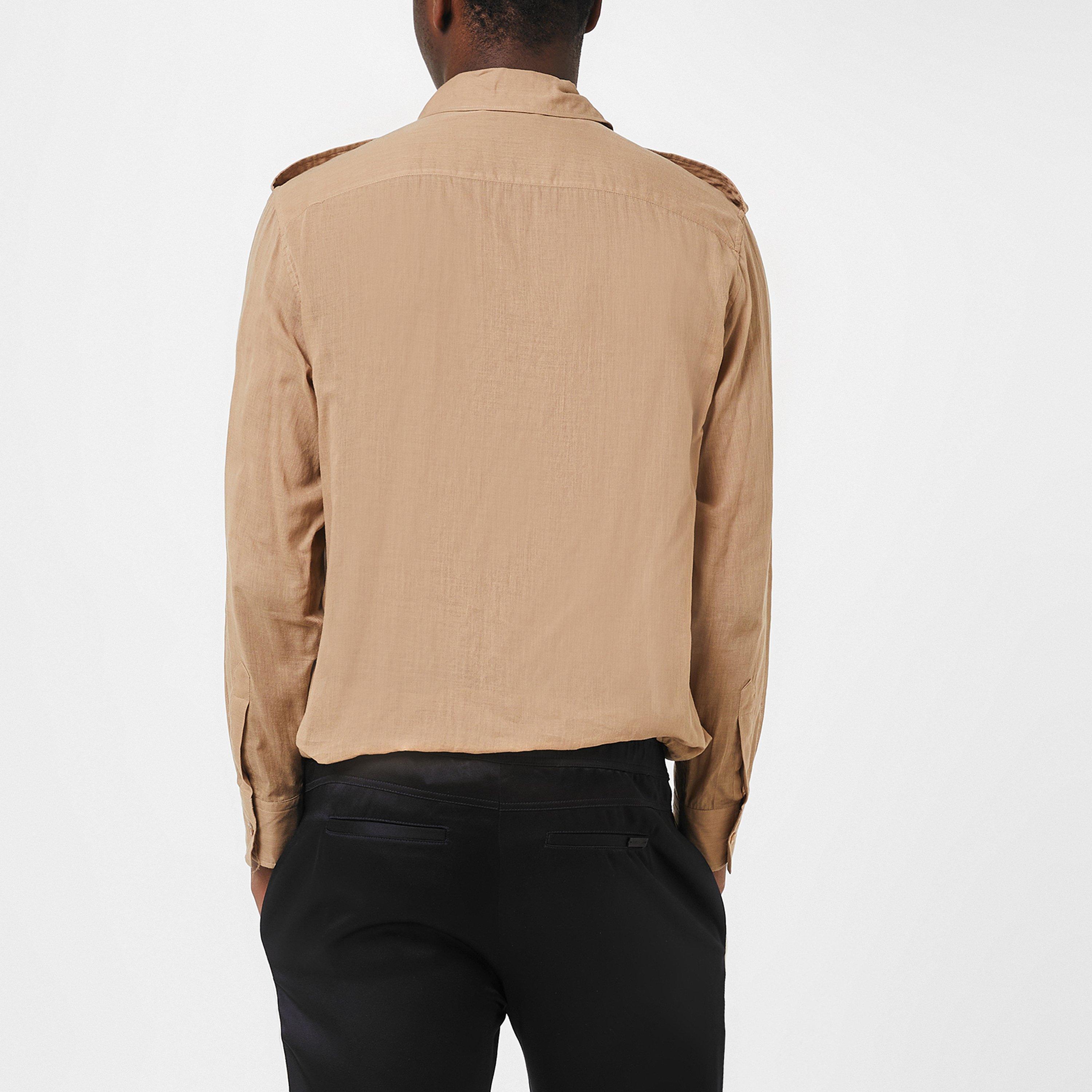 Beige - Saint Laurent - Chemise Shirt - 2