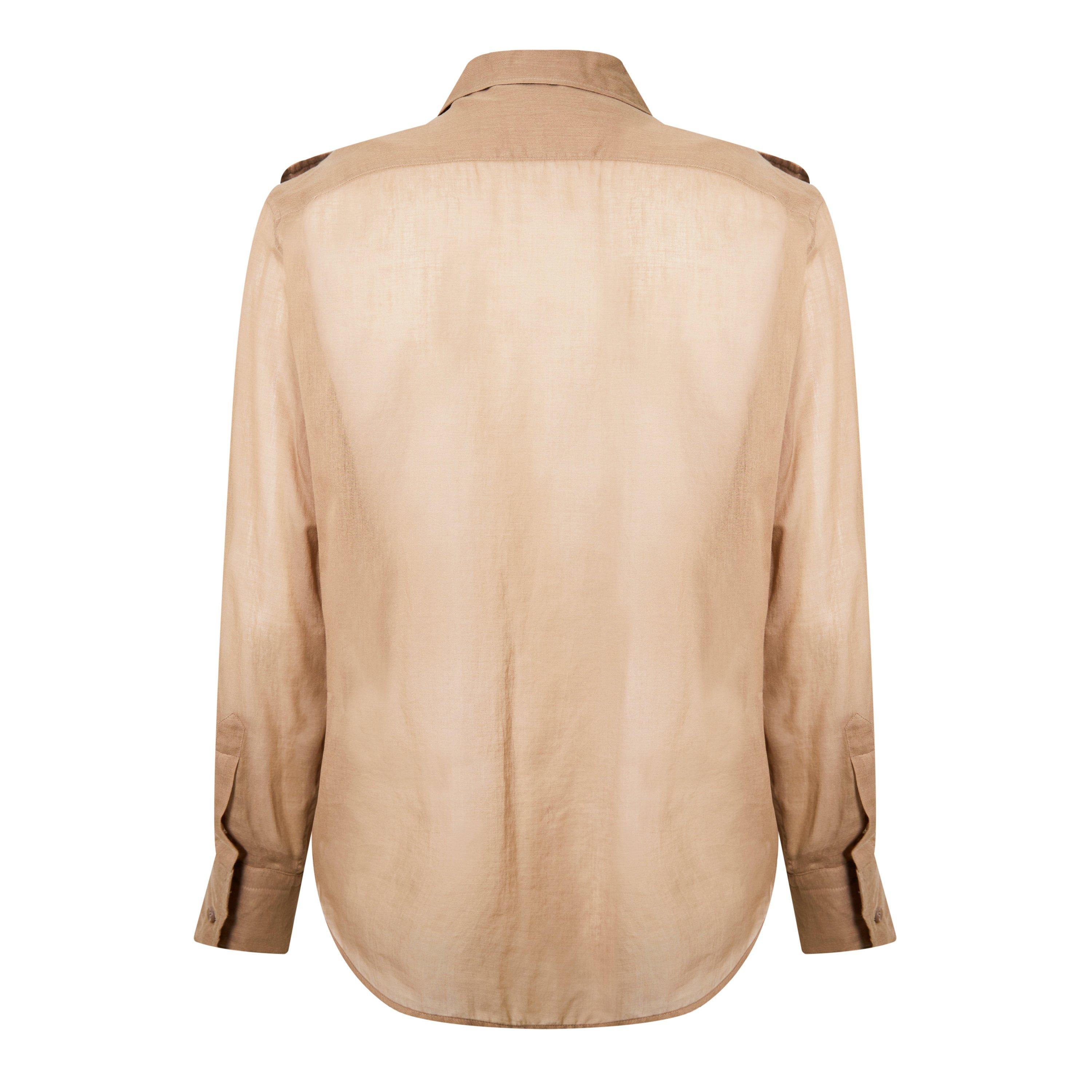 Beige - Saint Laurent - Chemise Shirt - 5