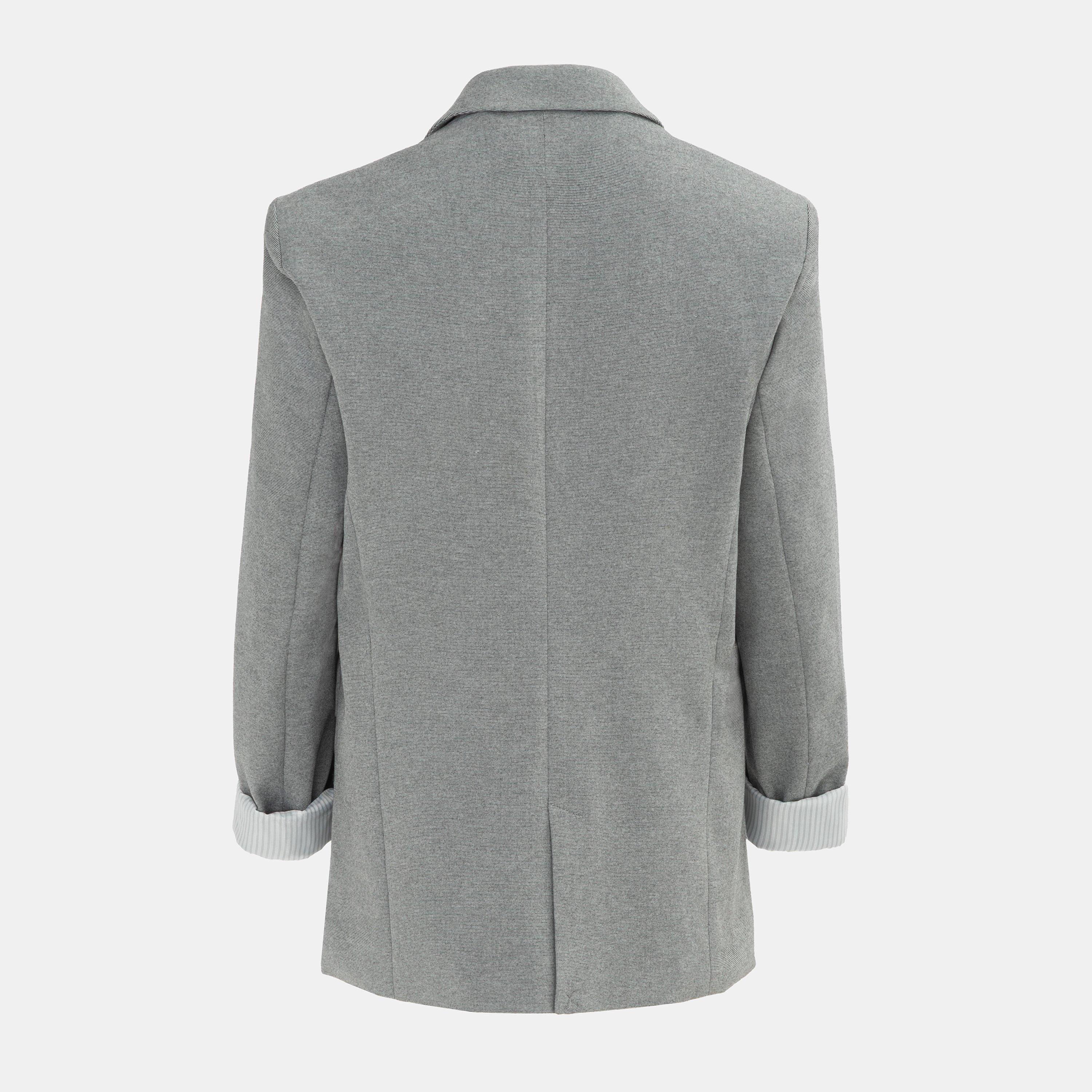 Hellgrau - Miso - Women's Long Sleeve Blazer - 2