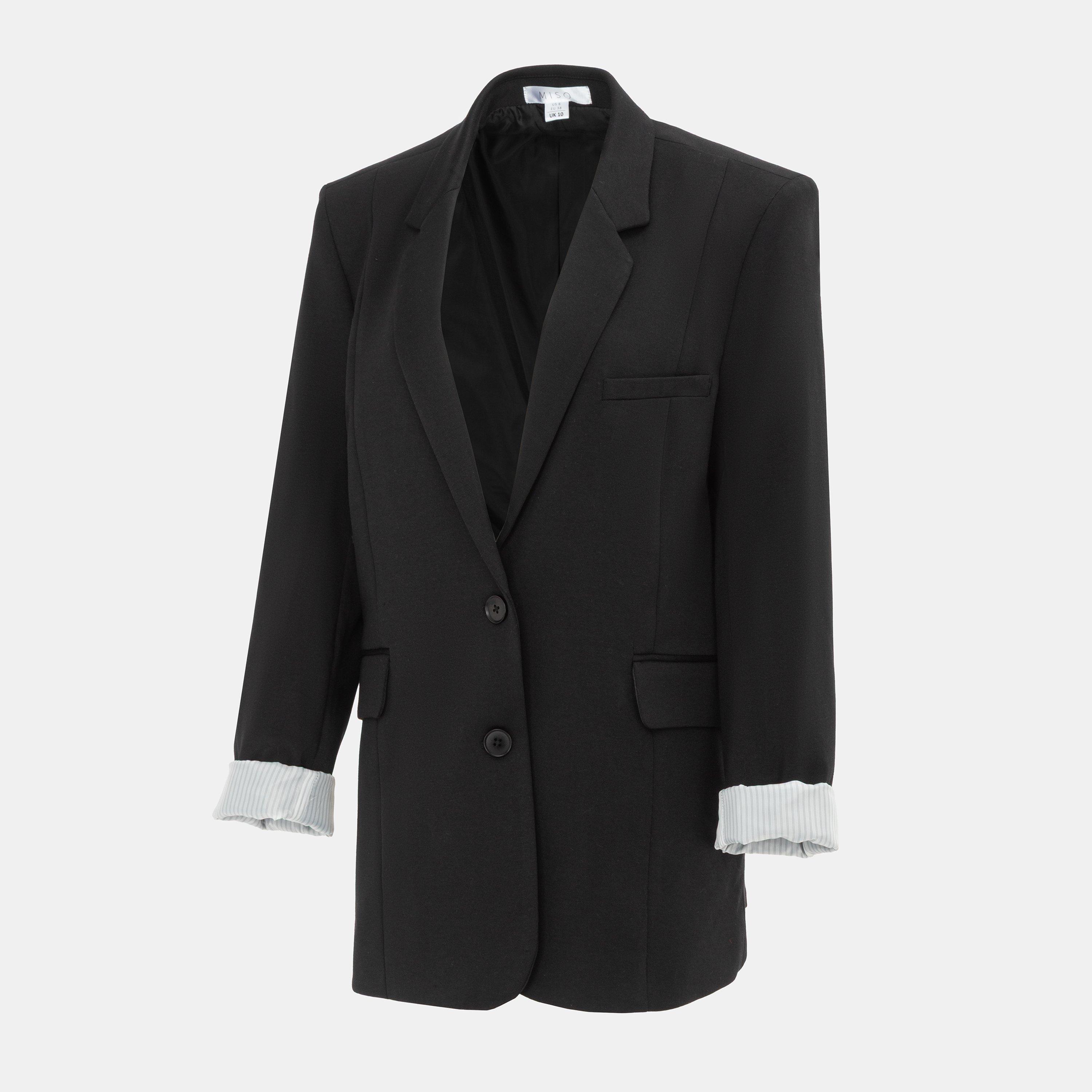 Schwarz - Miso - Blazer - 3