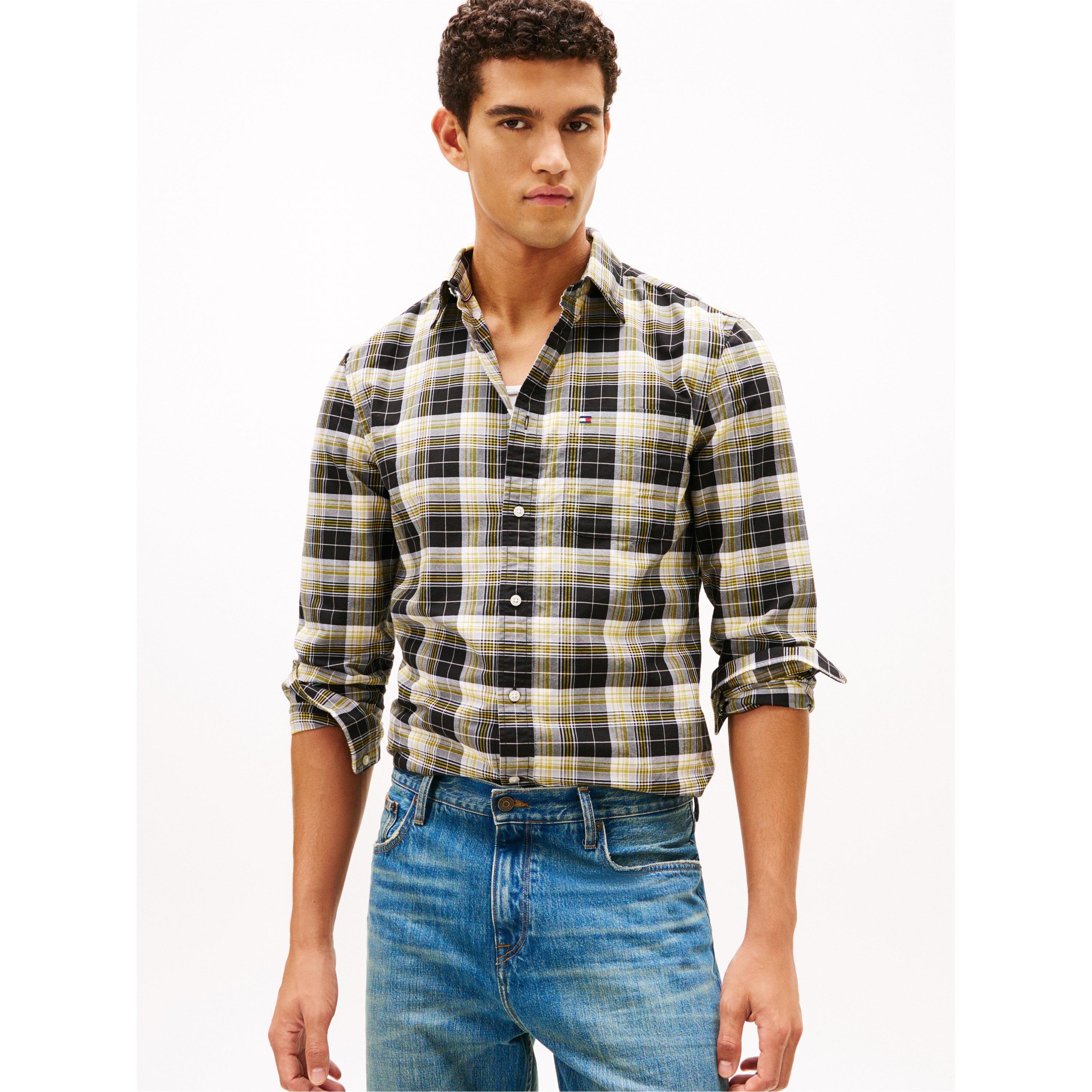 Black / Check - Tommy Hilfiger - Tommy Chk Oxfrd Shrt Sn61 - 2