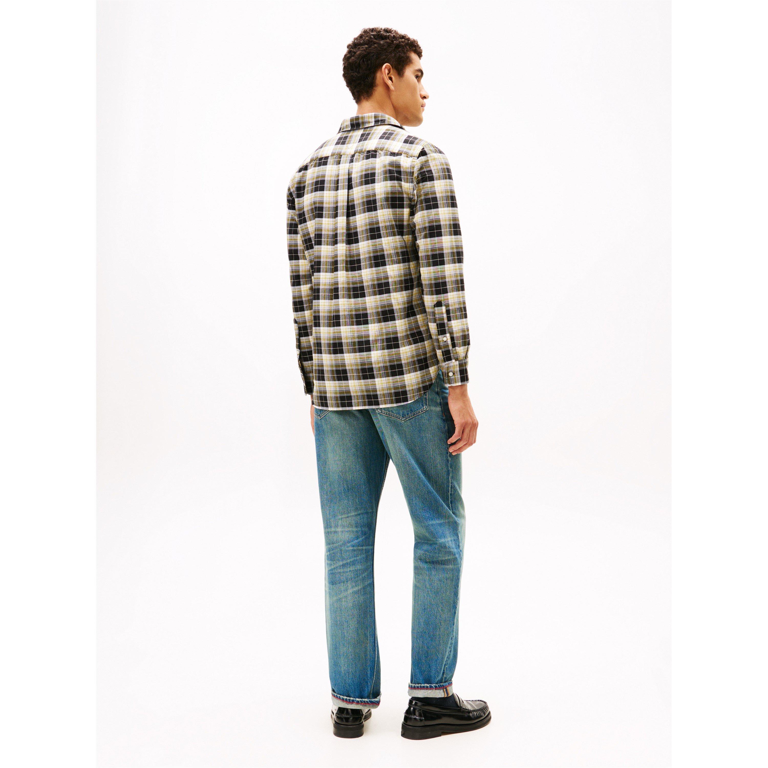 Black / Check - Tommy Hilfiger - Tommy Chk Oxfrd Shrt Sn61 - 5