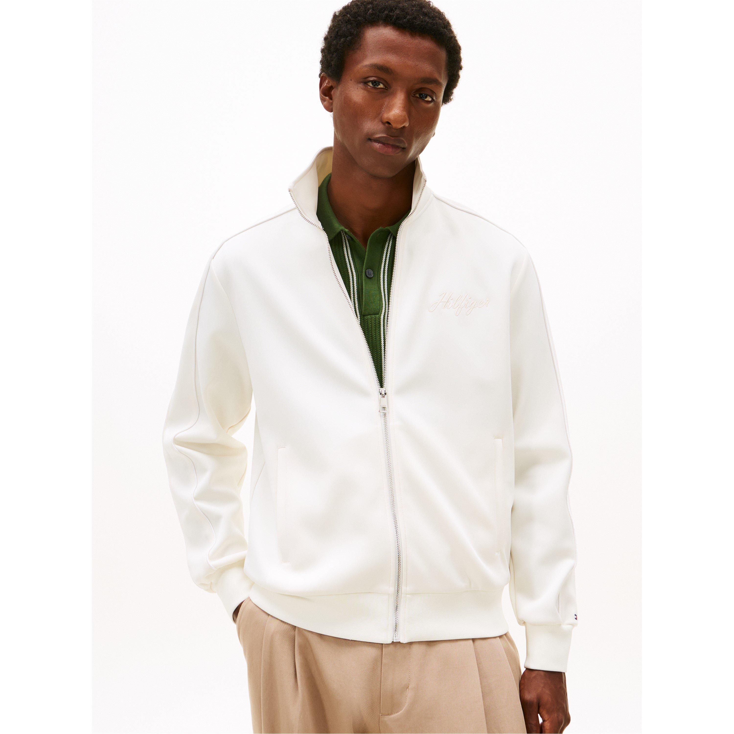 Ivory Petal - Tommy Hilfiger - Men's Modern Ath Full Zip Fleece - 2