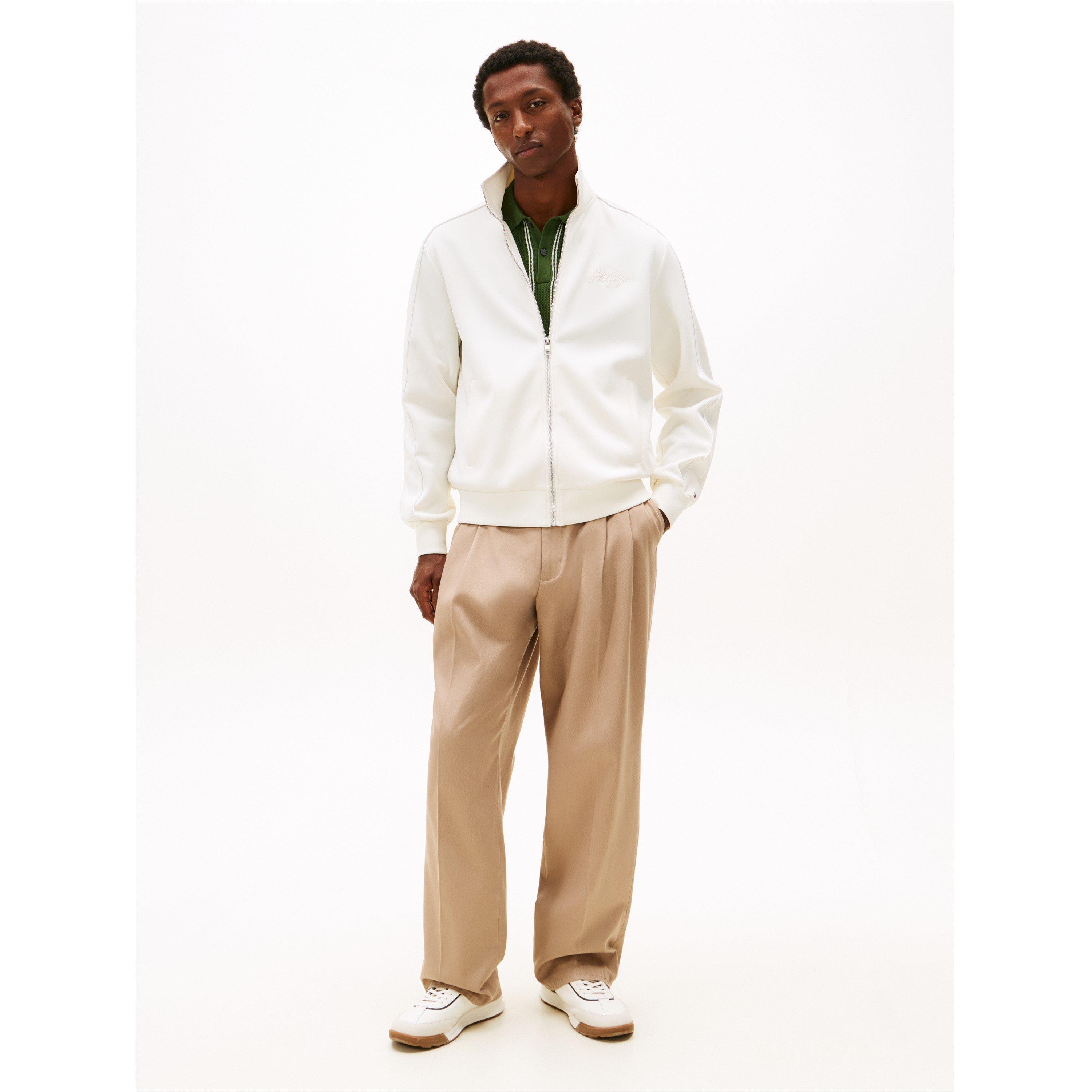 Ivory Petal - Tommy Hilfiger - Men's Modern Ath Full Zip Fleece - 4