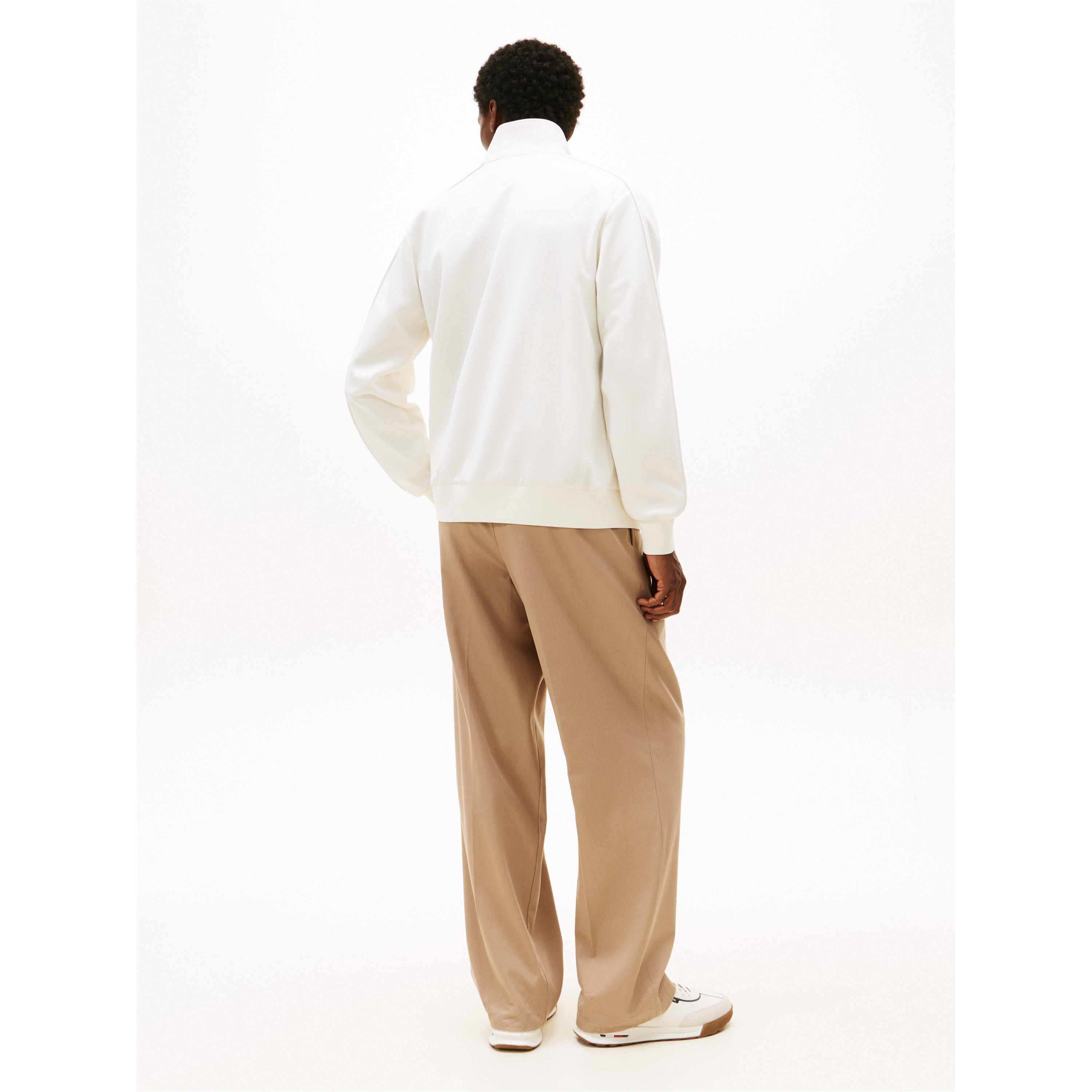 Ivory Petal - Tommy Hilfiger - Men's Modern Ath Full Zip Fleece - 5