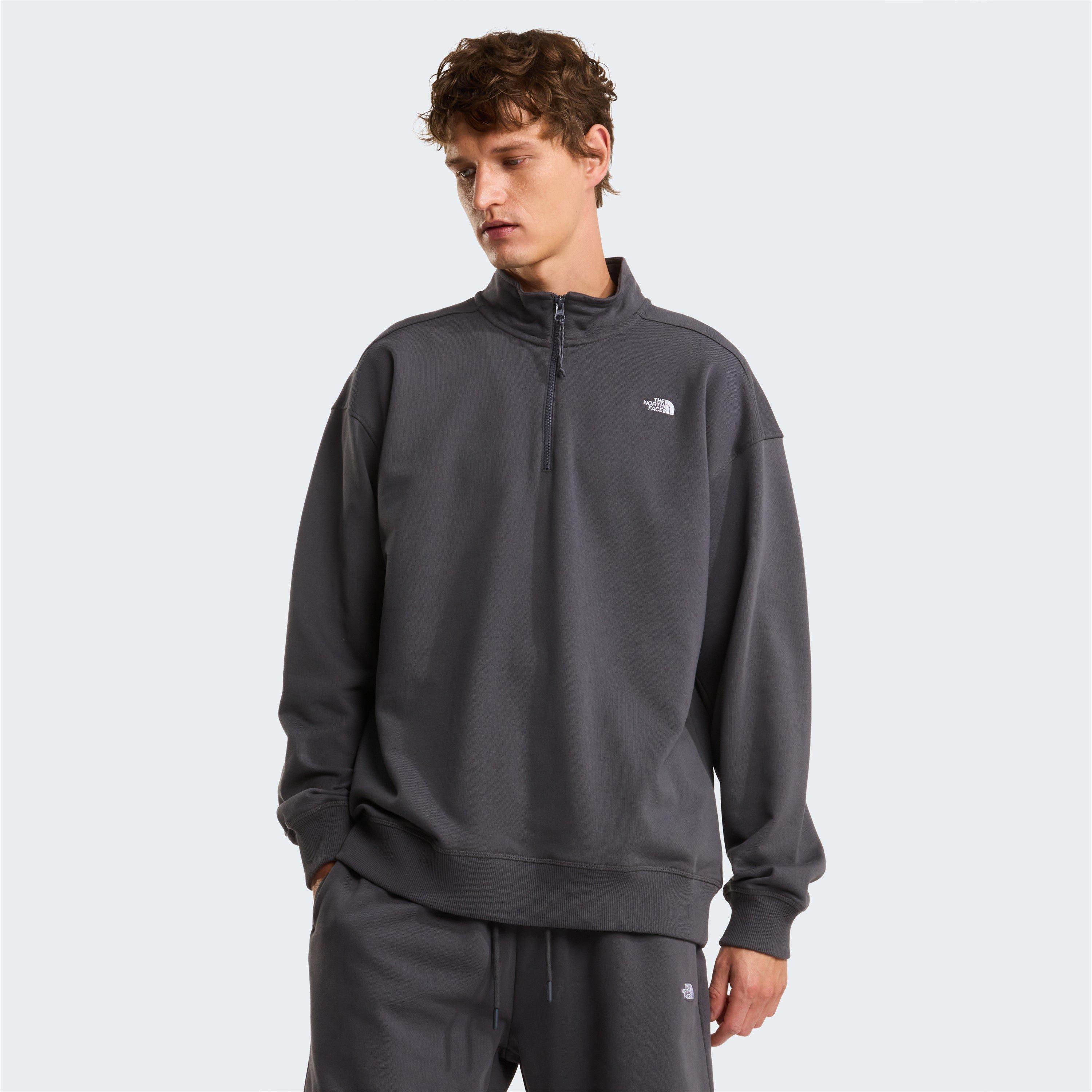 Anthricite Grey - The North Face - TNF Ess 1/4 Zip Mens - 3