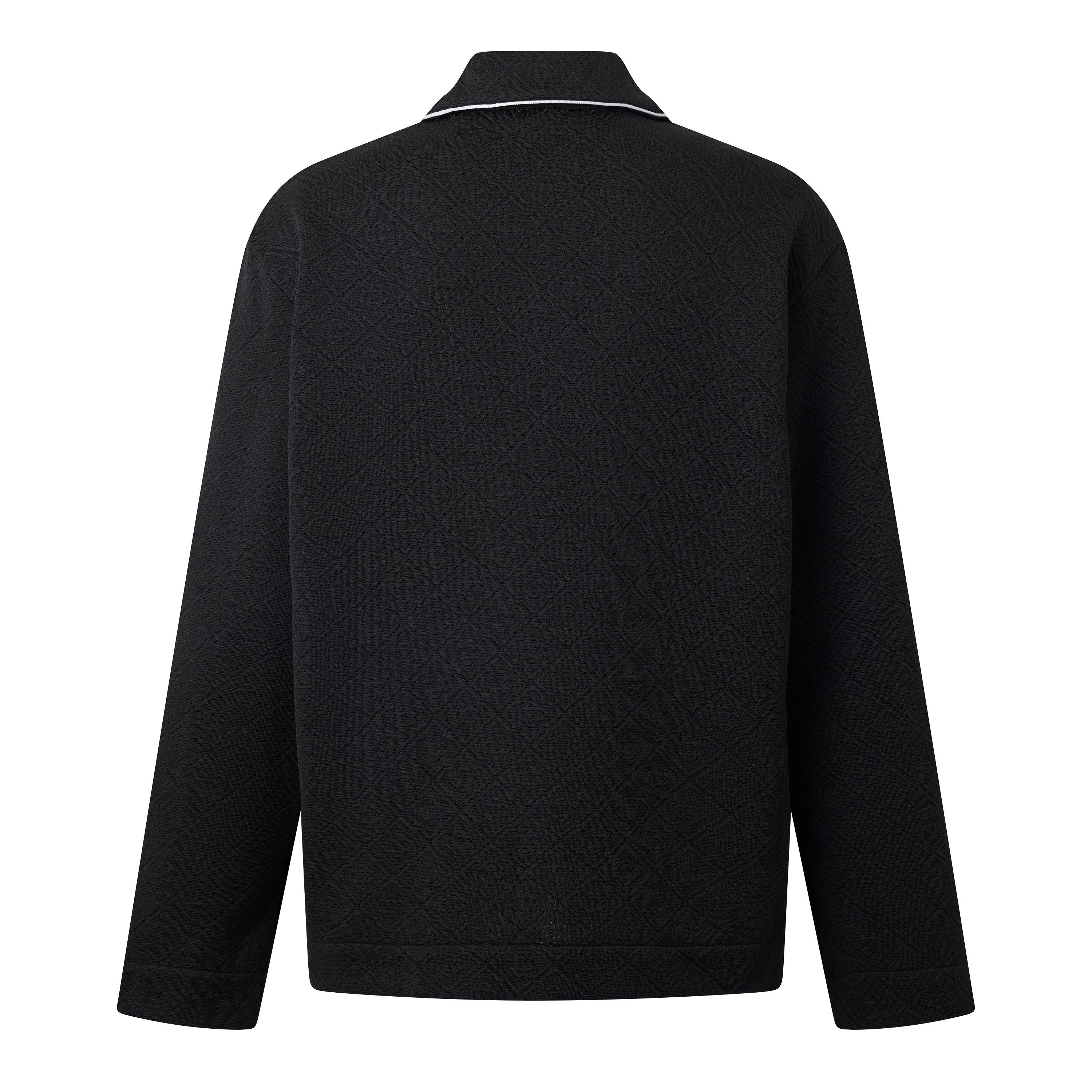 Black - Casablanca - Casa Mono LS Shirt Sn64 - 2
