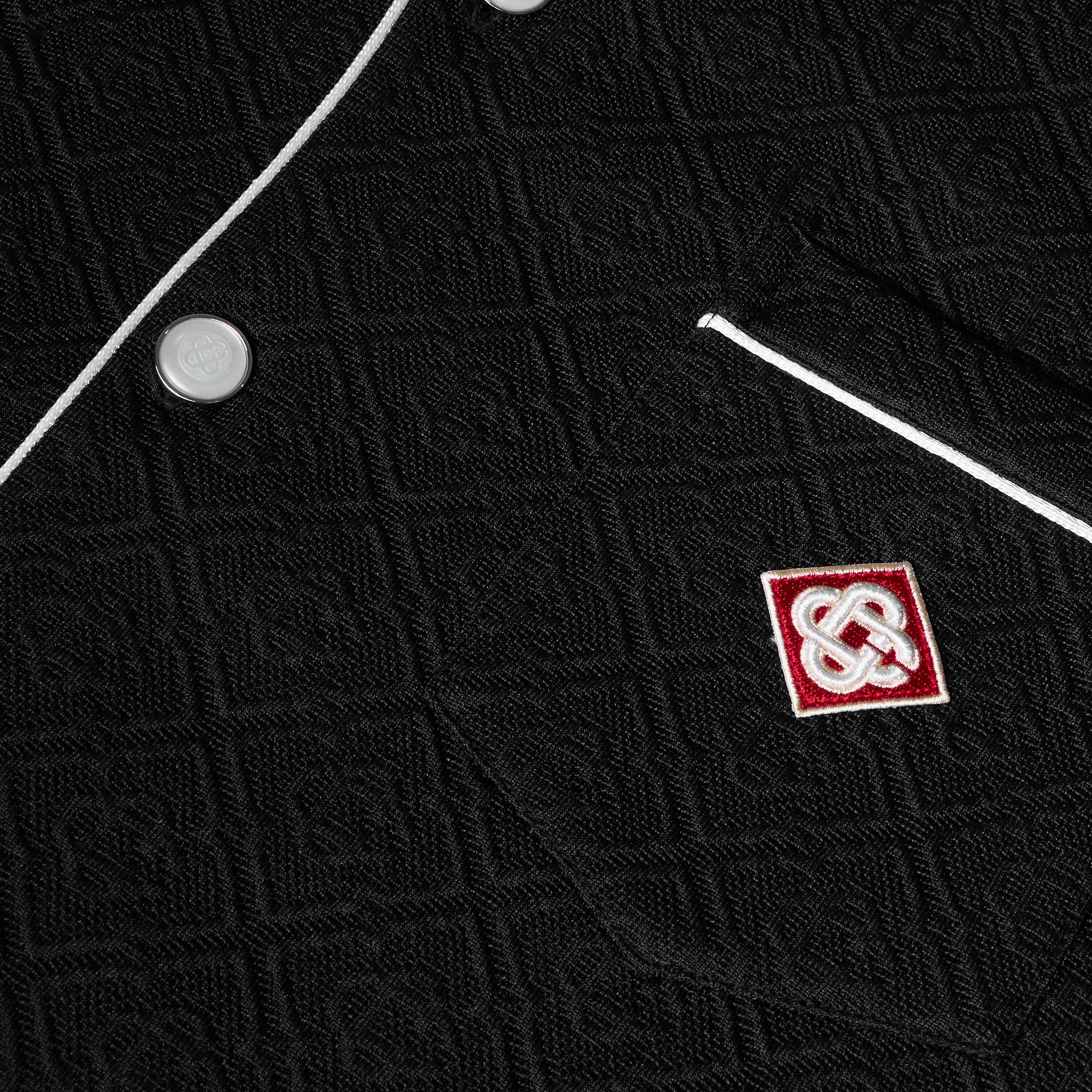 Black - Casablanca - Casa Mono LS Shirt Sn64 - 5