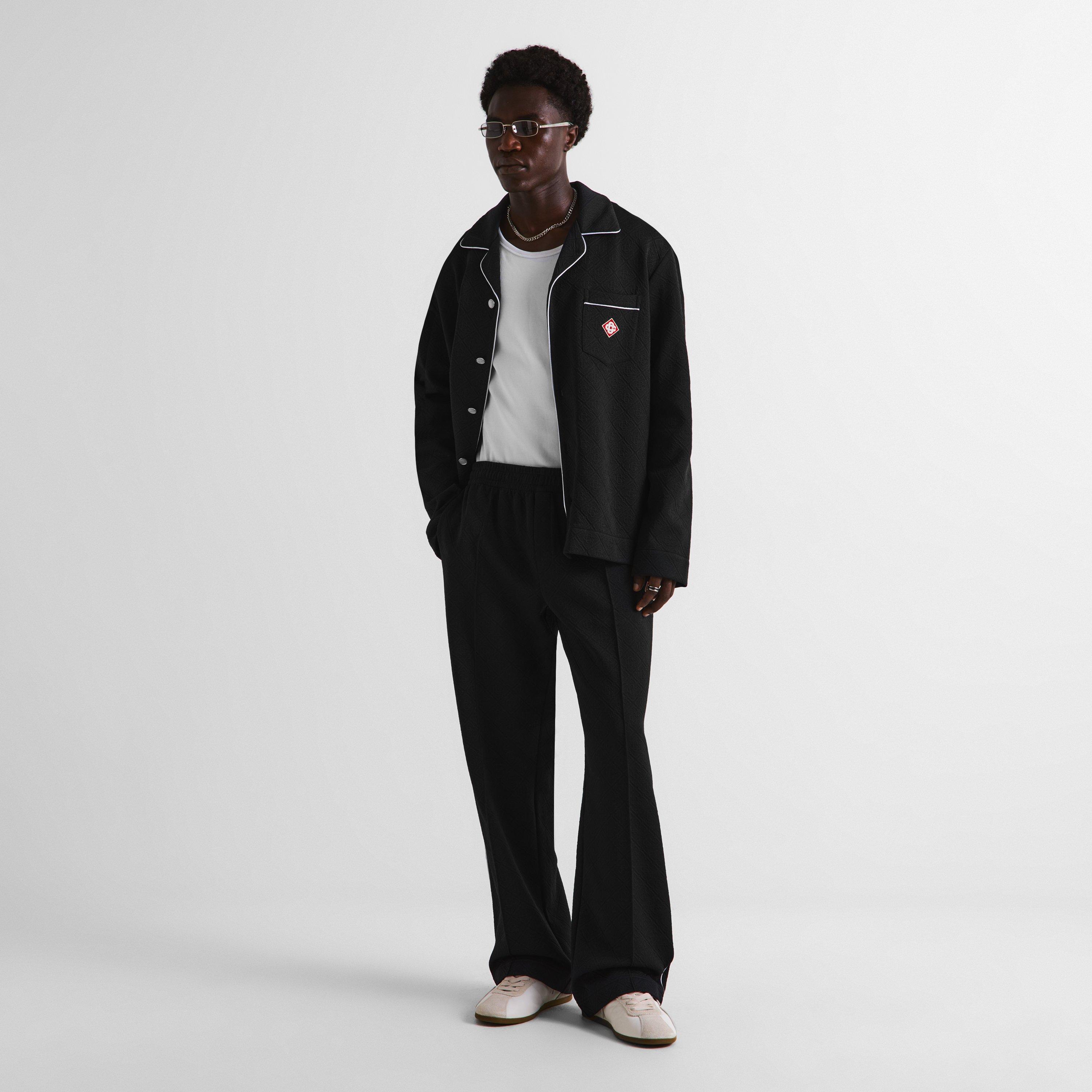 Black - Casablanca - Casa Mono LS Shirt Sn64 - 6