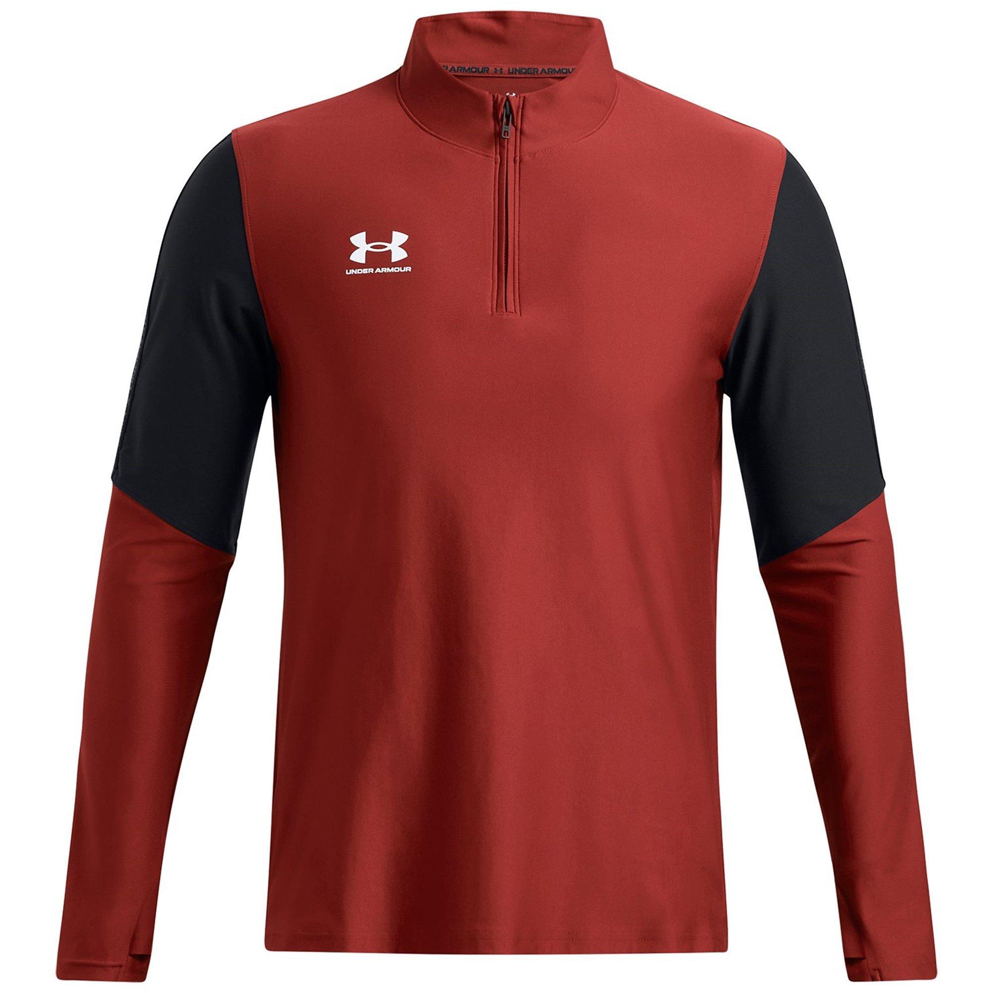 Orange - Under Armour - Men's Zipped Drill Top - 1