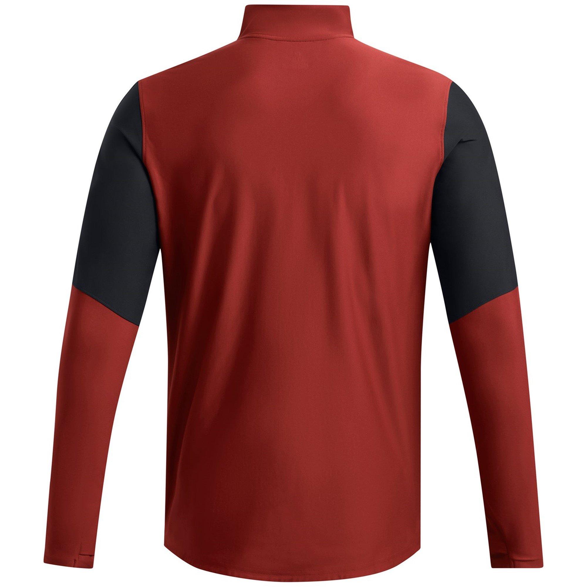 Orange - Under Armour - Zipped Drill Top - 2