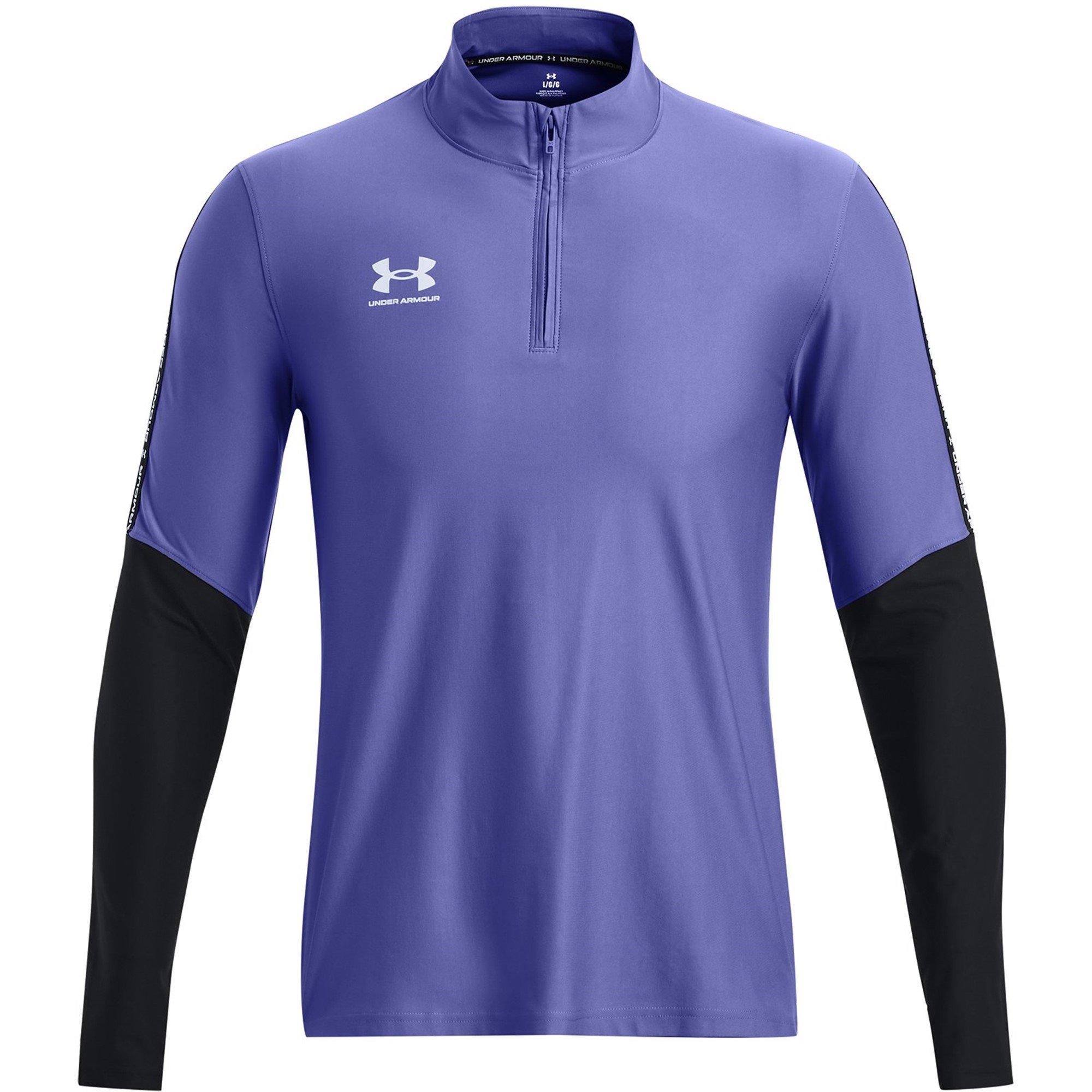 Under Armour Men's Zipped Drill Top - Blue - S