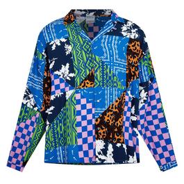 Marcelo Burlon Mixed Print Shirt