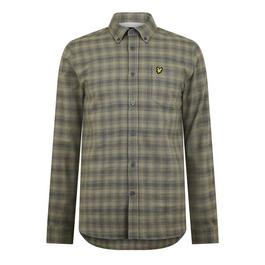 Lyle and Scott Check Shirt Sn51