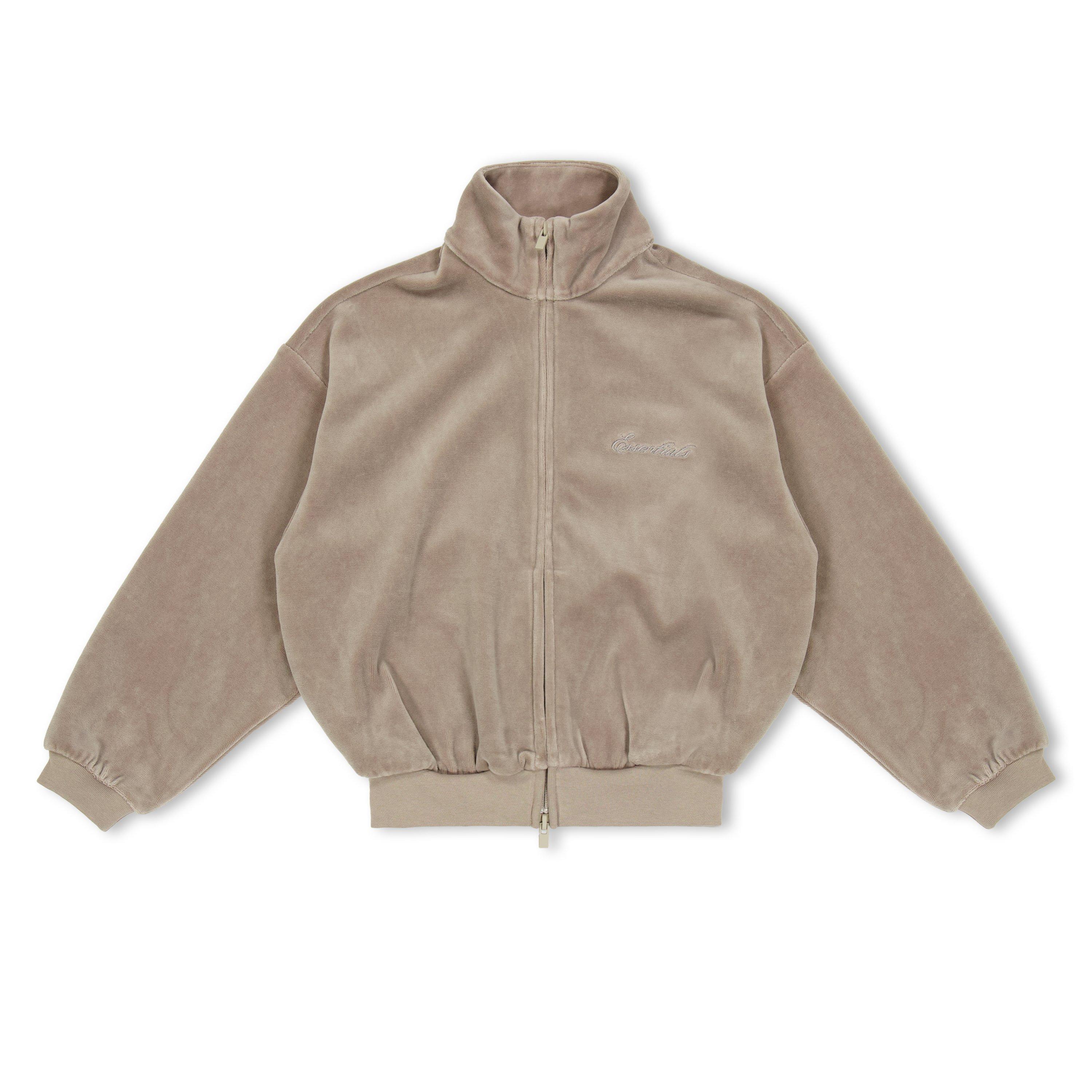 Fear Of God Essentials FGE Track Jkt Jn61 - Smoke Grey - Size 12Y