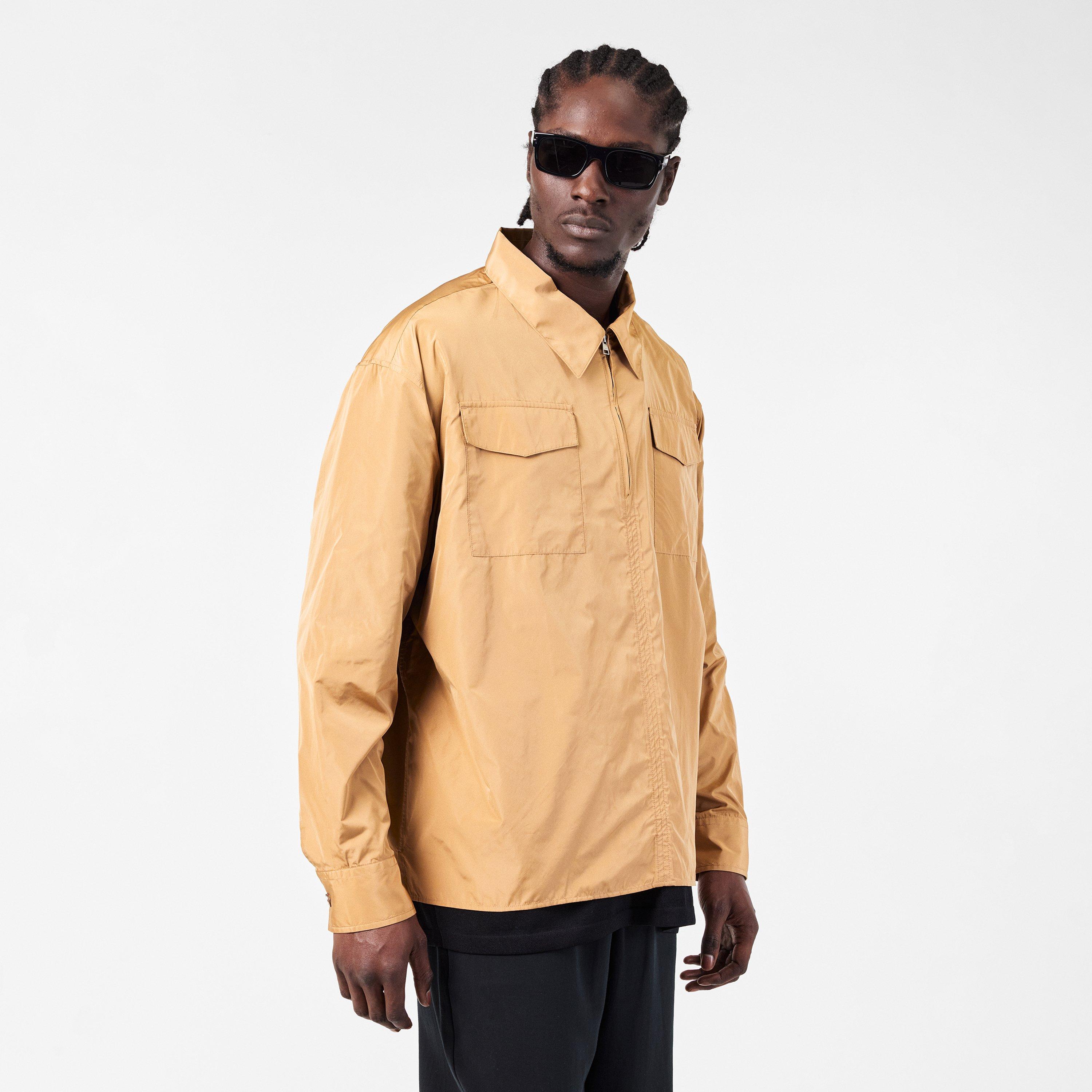 Camel 280 - Ami Paris - Men's Plain Long-Sleeve Shirt - 3