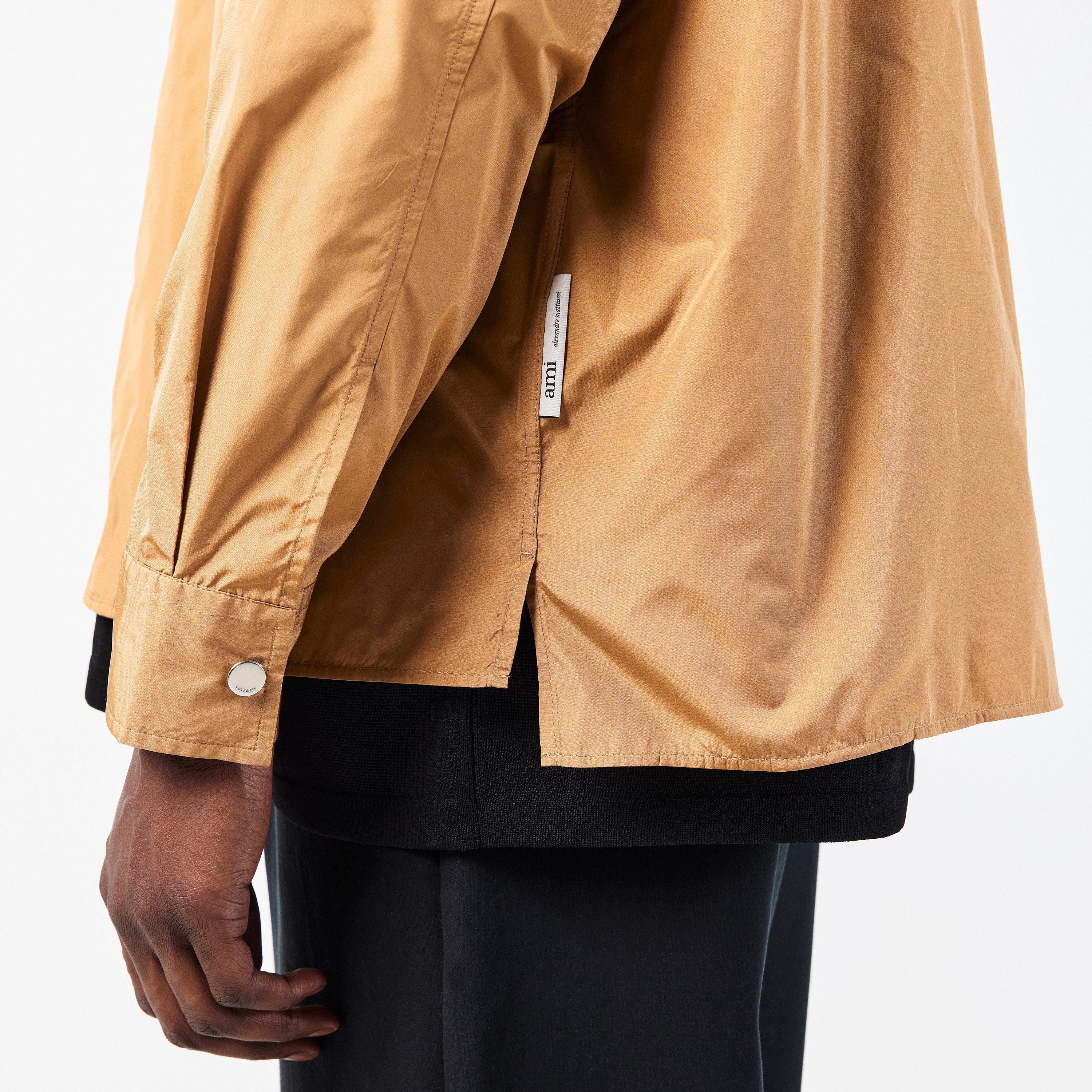 Camel 280 - Ami Paris - Men's Plain Long-Sleeve Shirt - 5