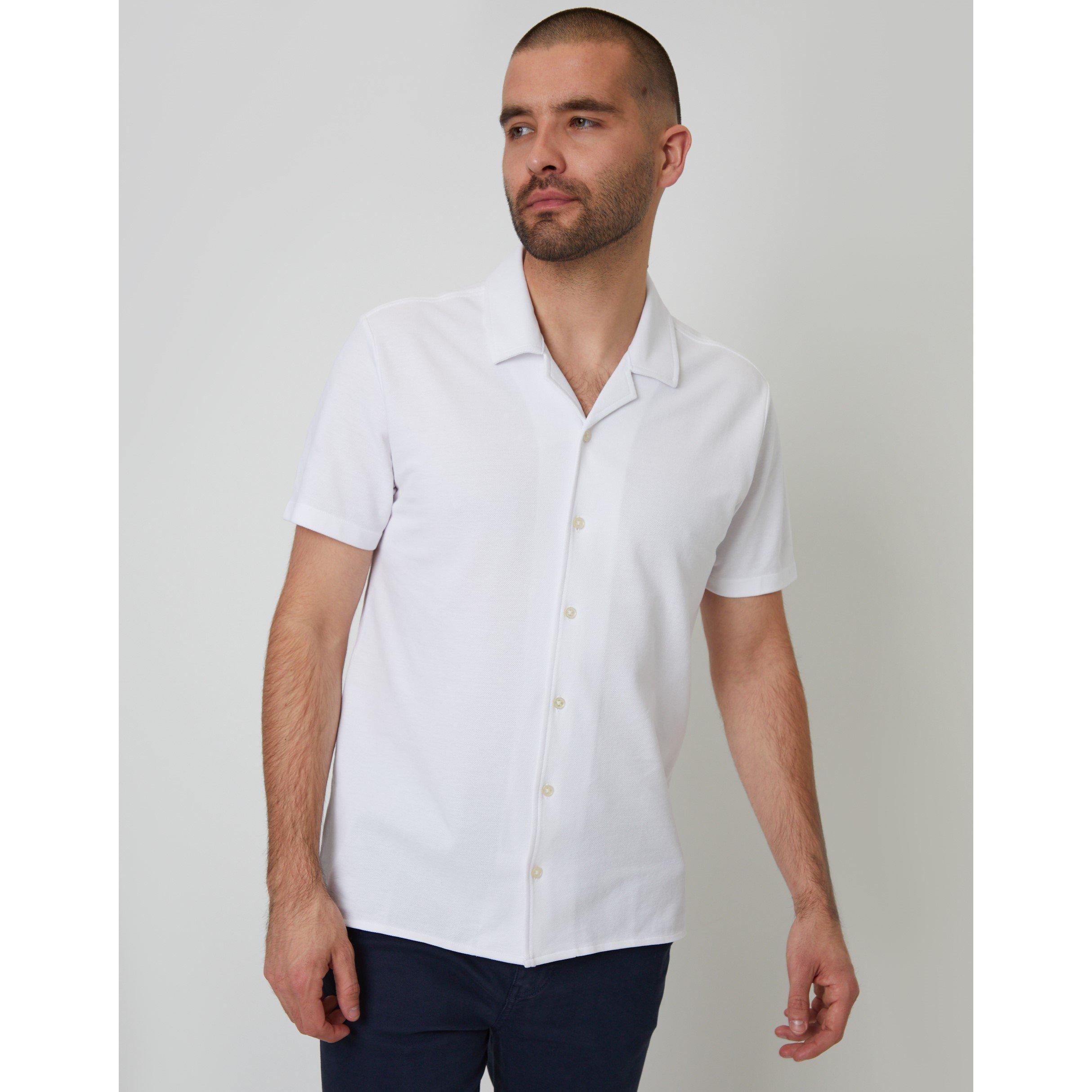 мъжко 's Kaylian Short-Sleeve Plain Shirt