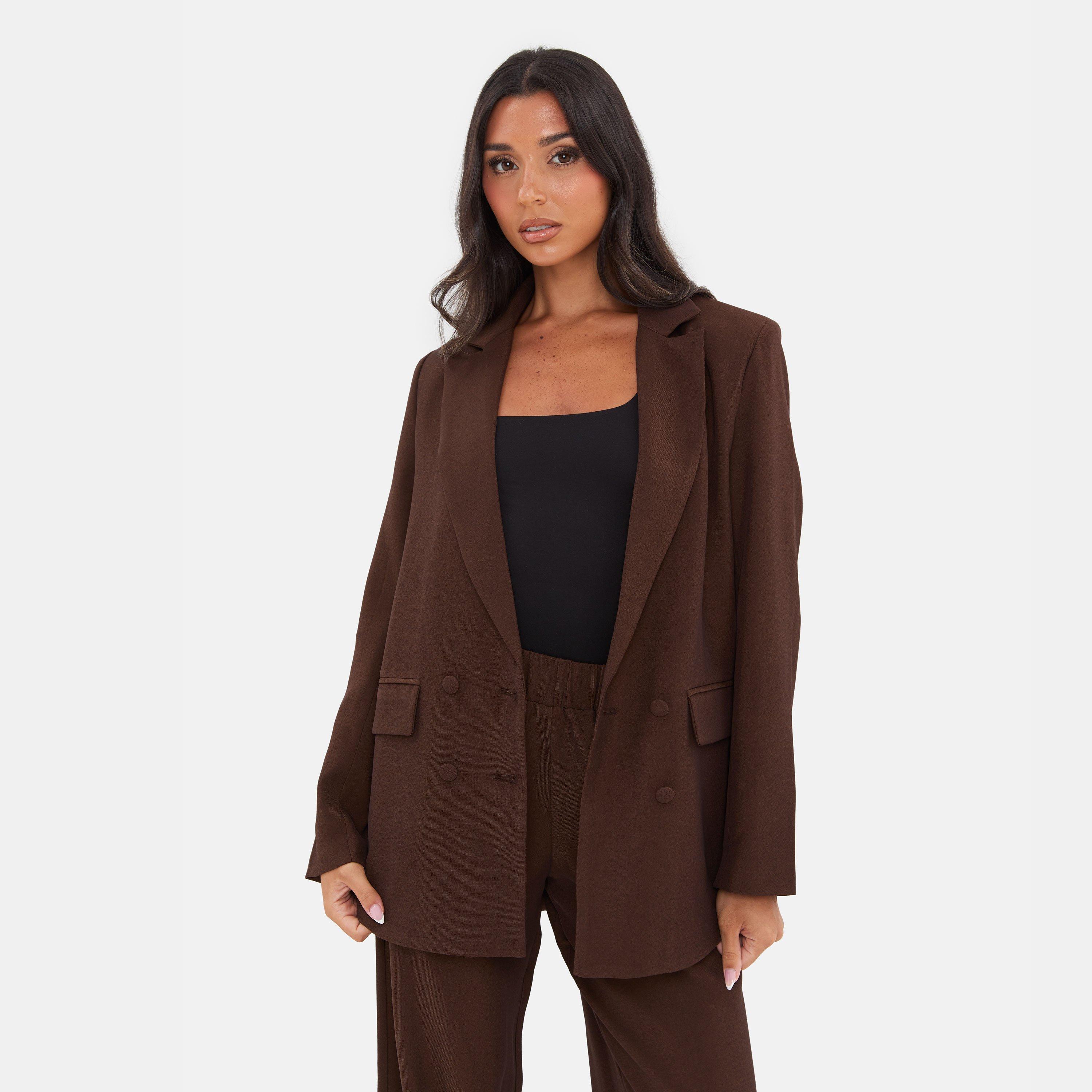 Women's Oversized Long Sleeve Blazer