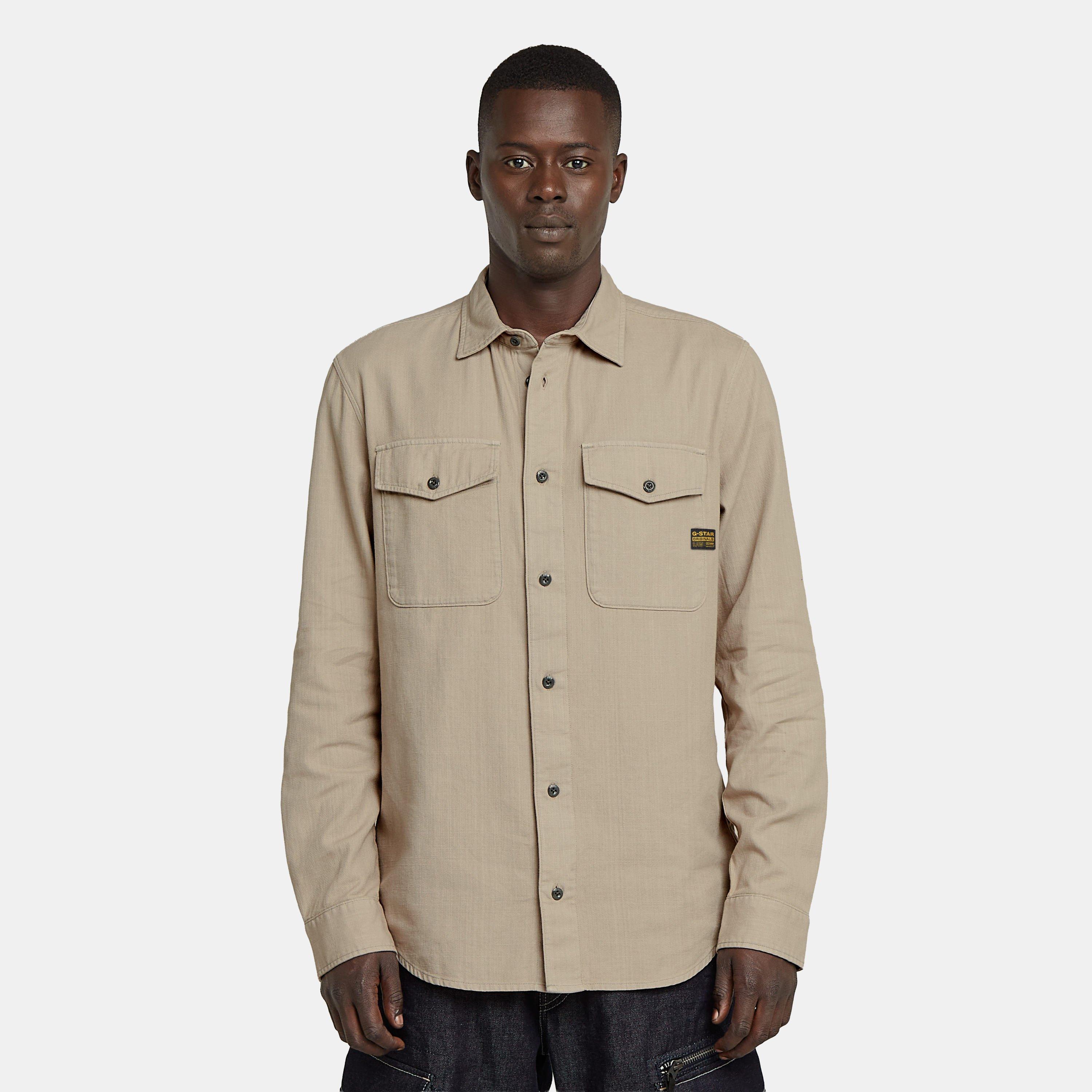 Vintg Khaki - G Star - Gstar Marine Sl shrt Sn99 - 3