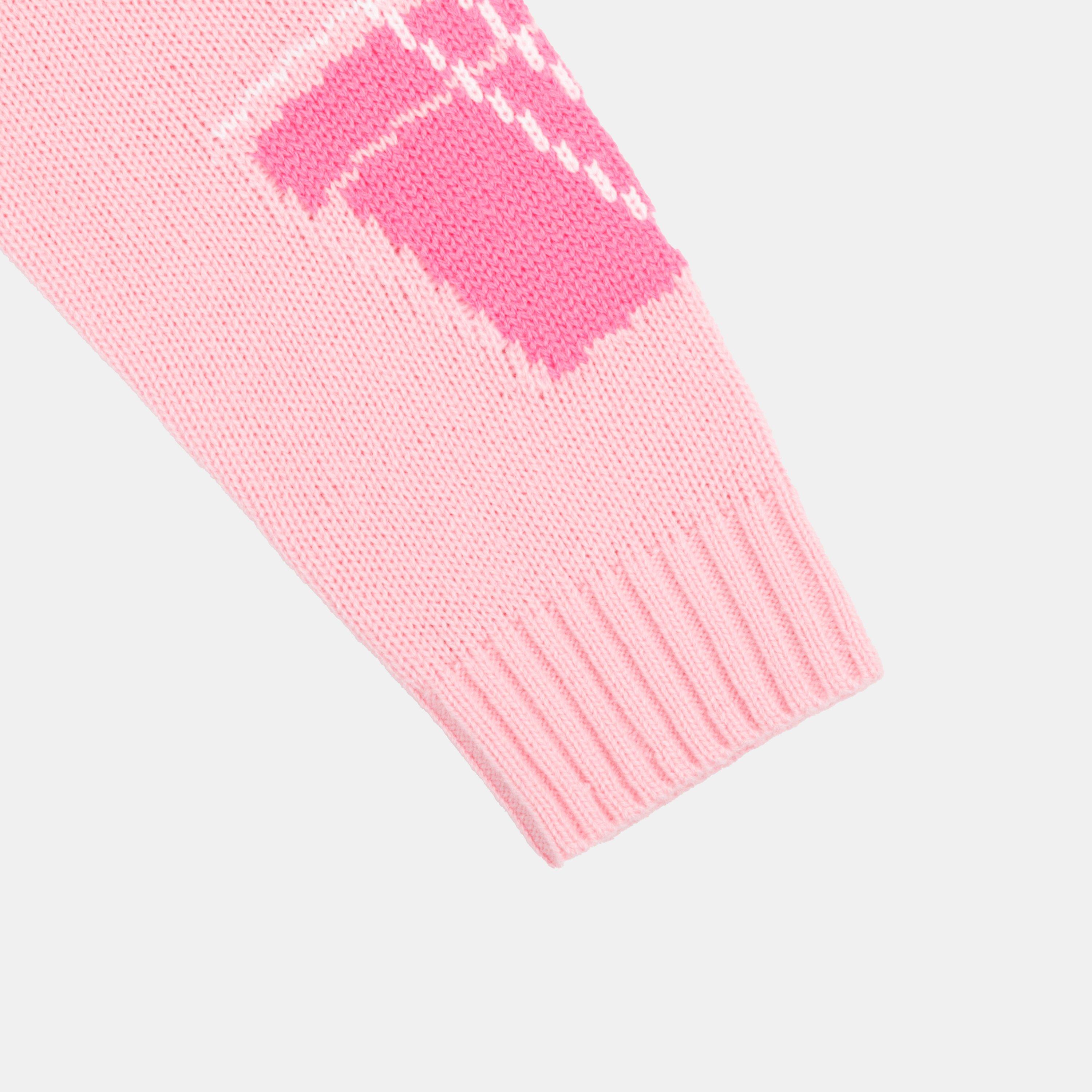 Pink - Star - Xmas Jumper Jn54 - 4