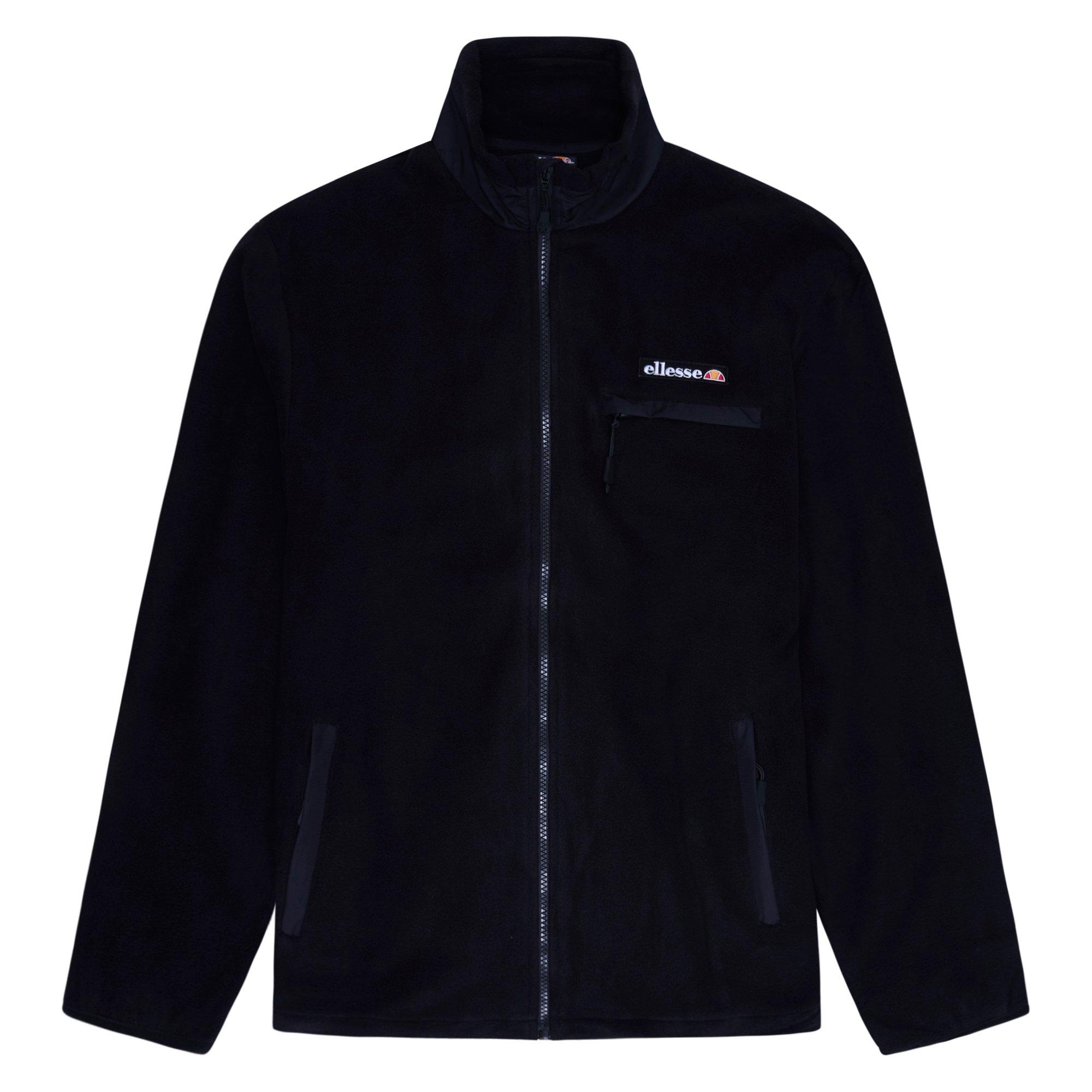 Ellesse Men's Maseben Full-Zip Fleece - Black - Small
