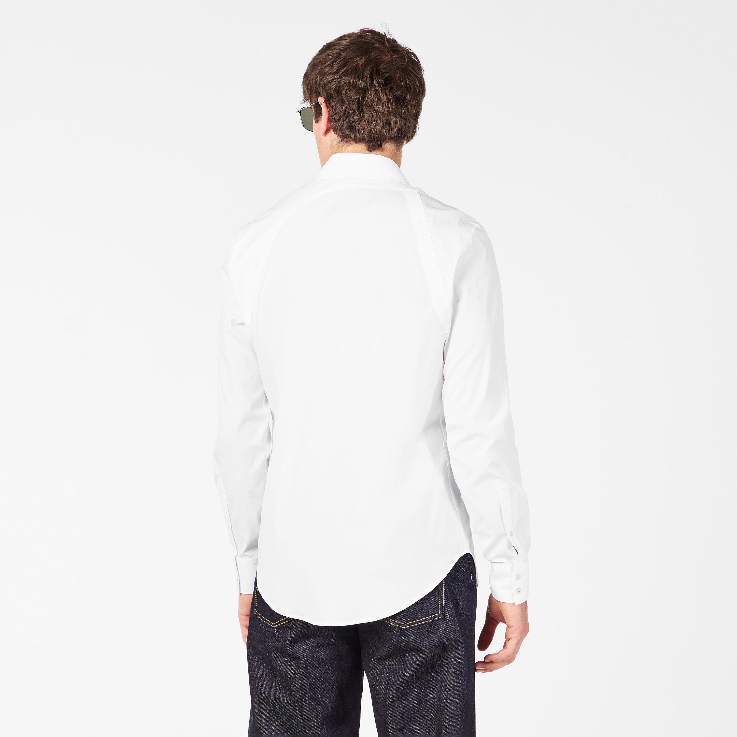 White - Alexander McQueen - Harness Shirt - 4