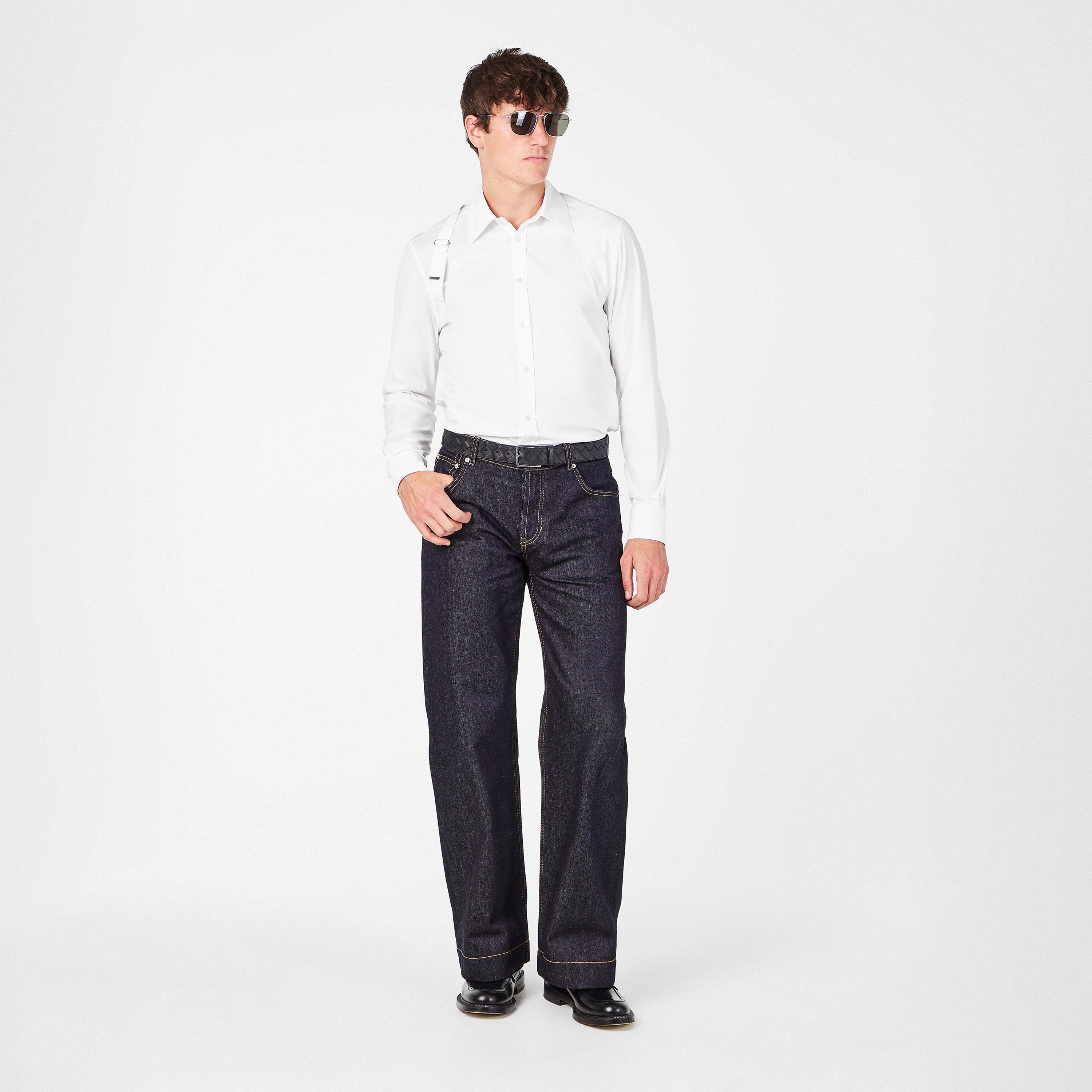 White - Alexander McQueen - Harness Shirt - 6
