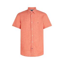 Tommy Hilfiger PIGMENT DYED LINEN RF SHIRT S/S