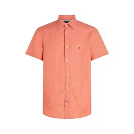 Tommy Hilfiger PIGMENT DYED LINEN RF SHIRT S/S