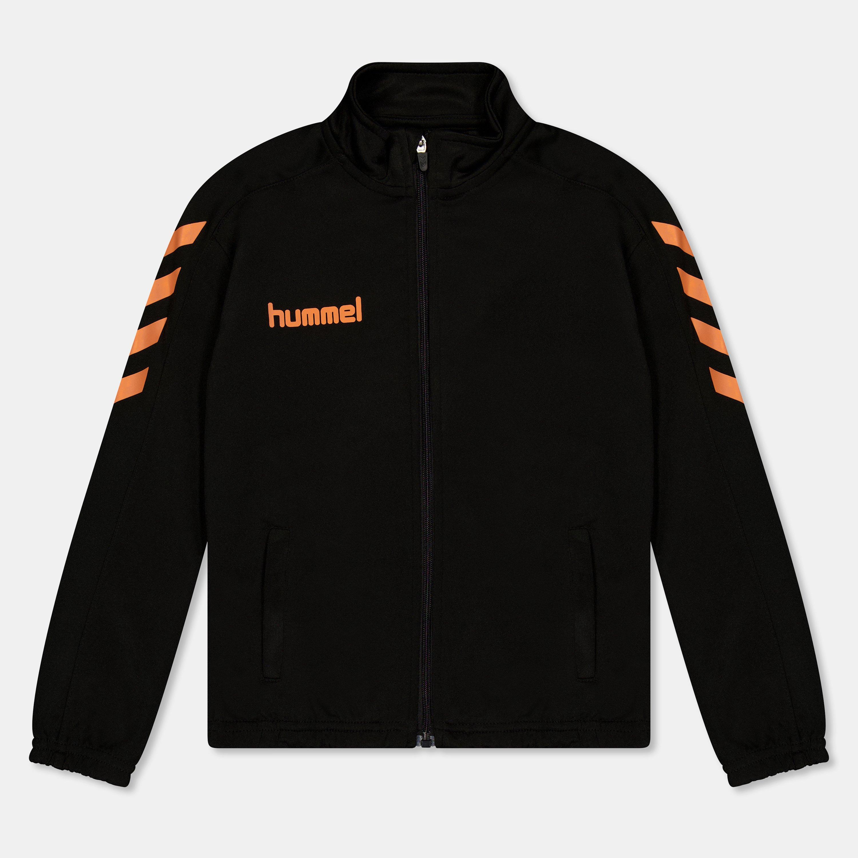 Black/Orange - Hummel - Core Tracksuit Top