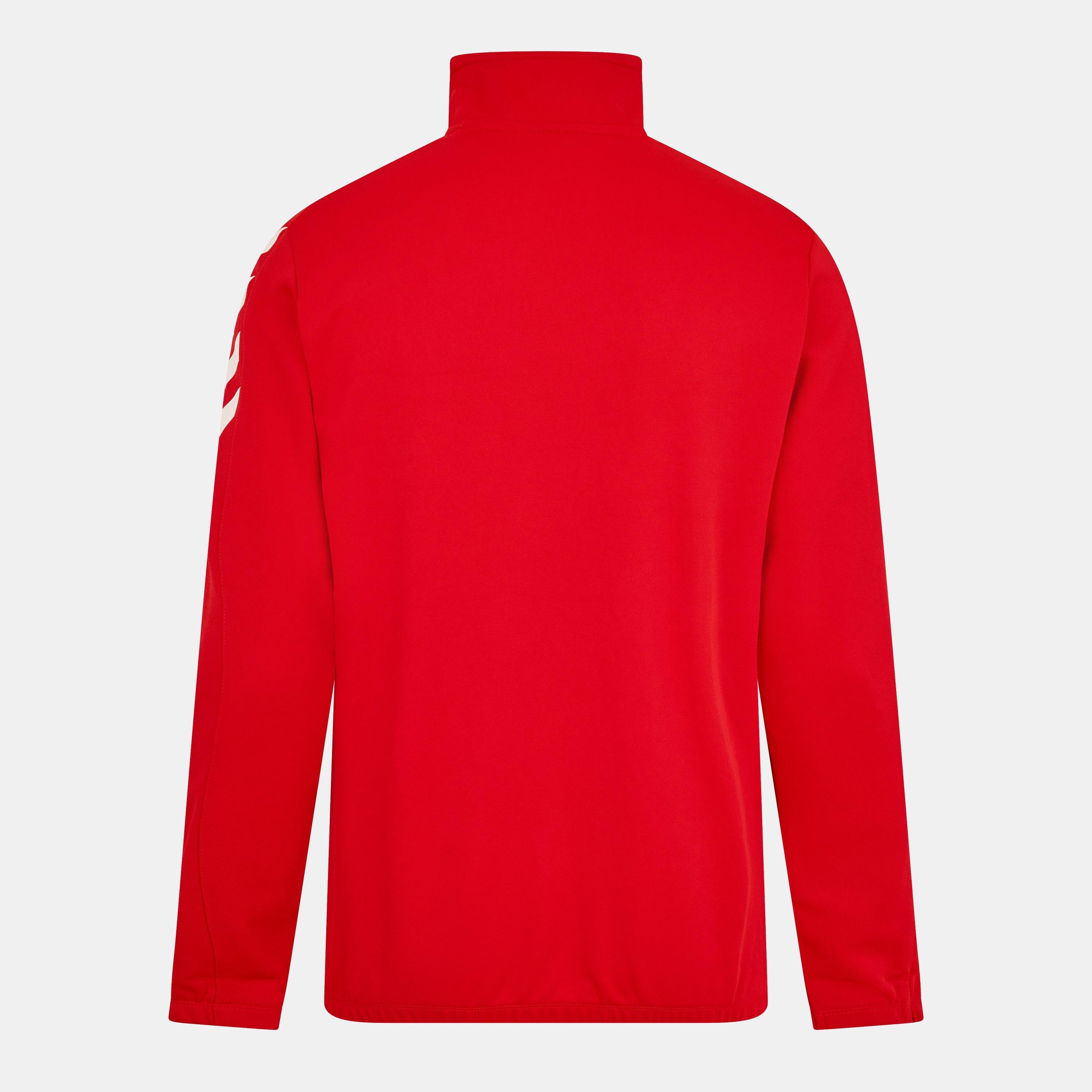 Ægte Rød - Hummel - Core Half-Zip Fleece - 2