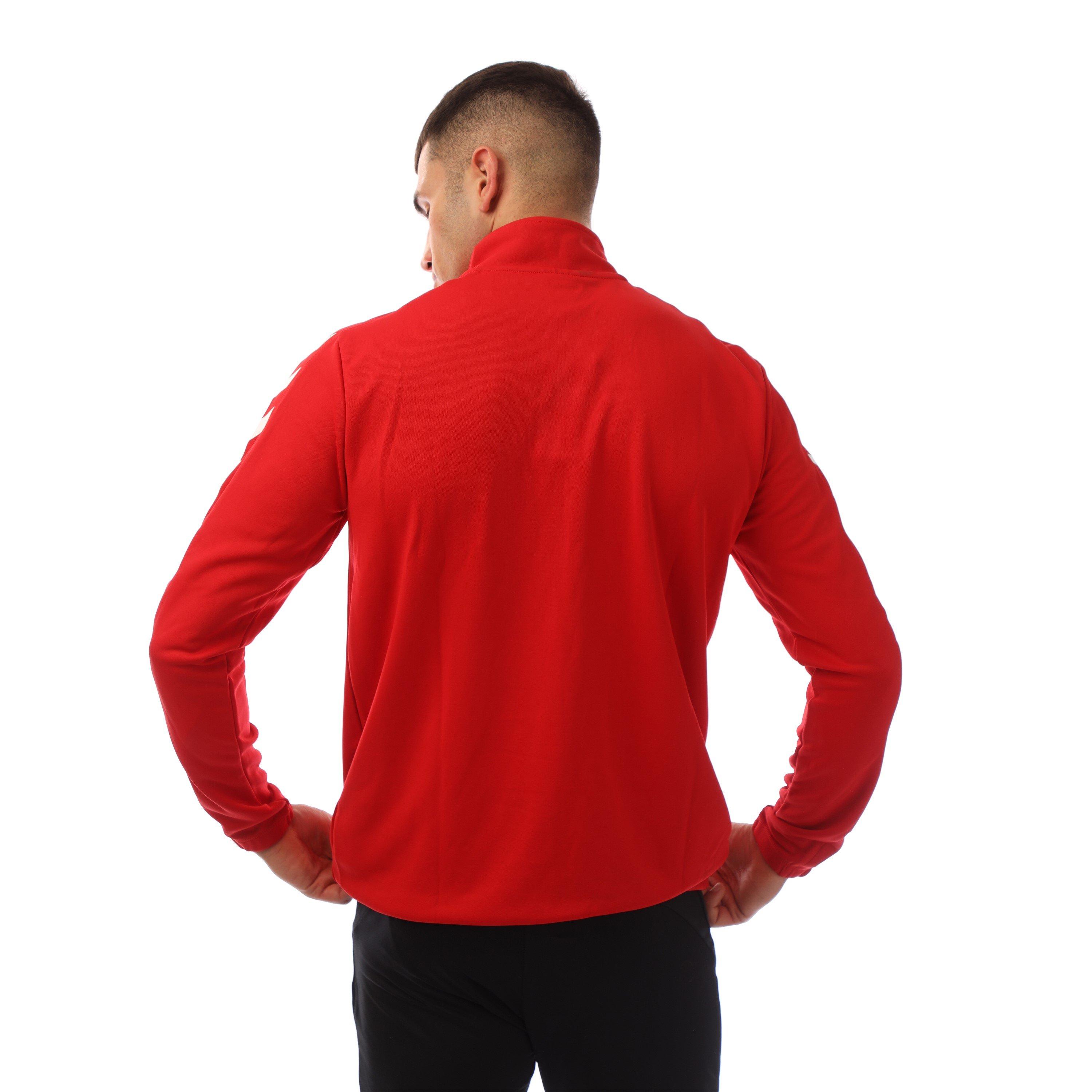 Ægte Rød - Hummel - Core Half-Zip Fleece - 3