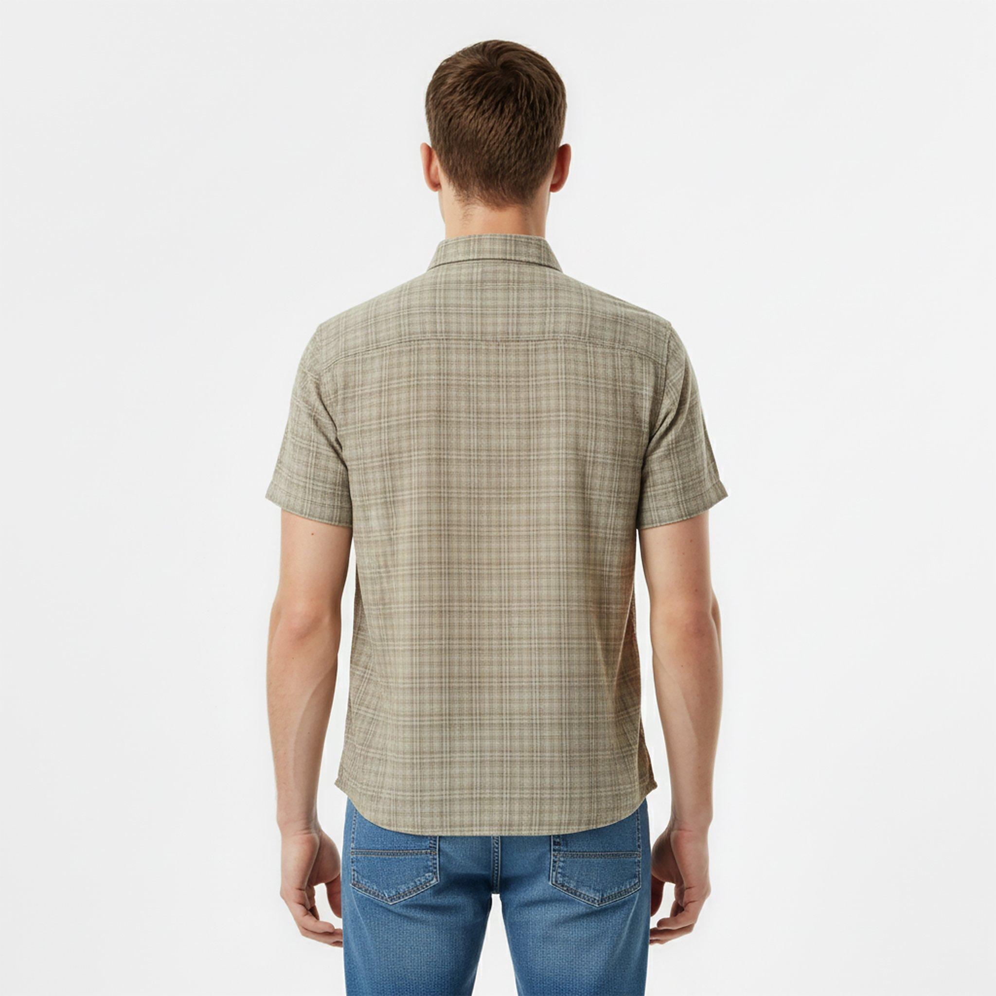 Green - Jack Wills - Short Sleeve Check Shirt - 4