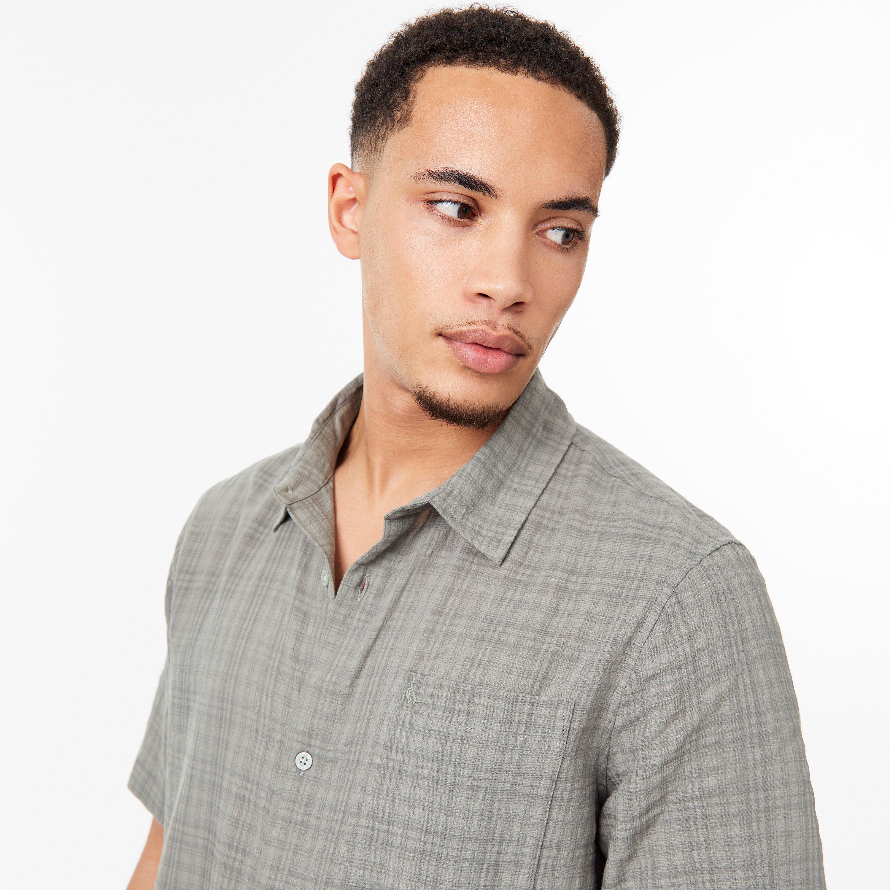 Grøn - Jack Wills - Short Sleeve Check Shirt - 3