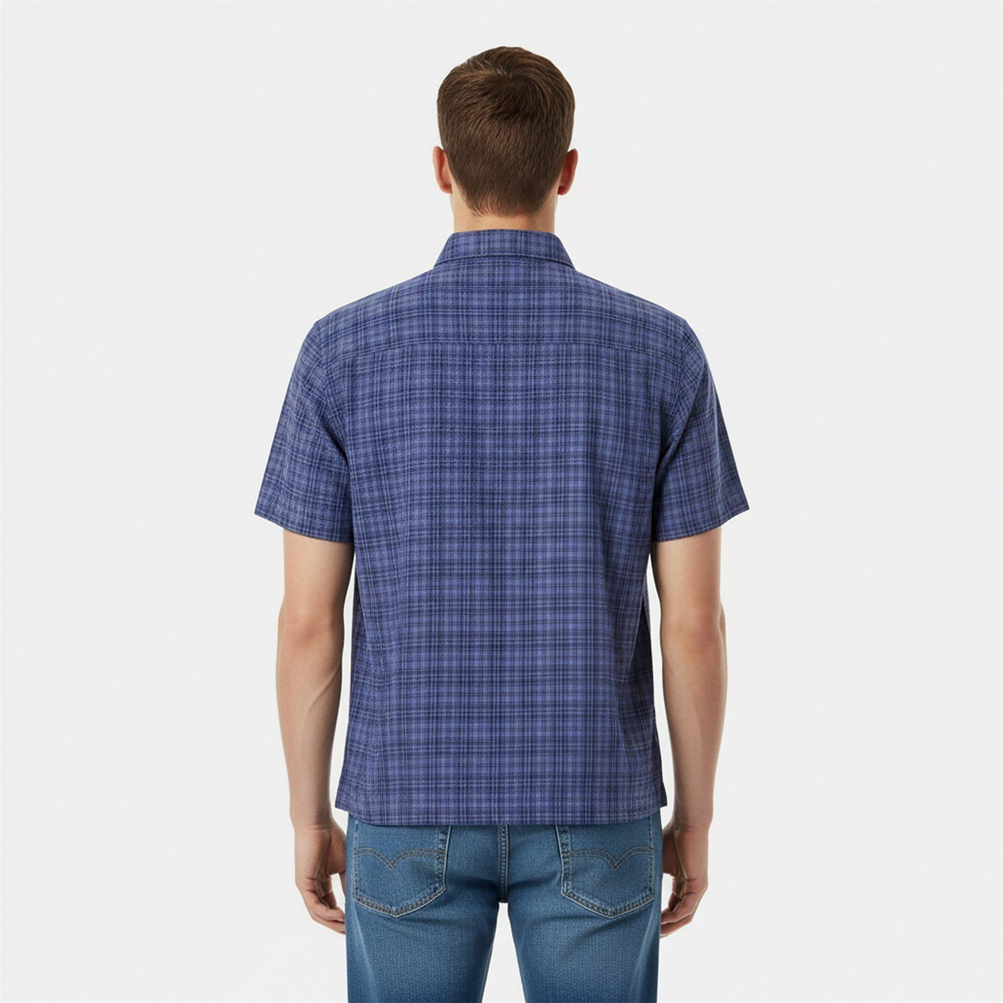 Indigo - Jack Wills - Short Sleeve Check Shirt - 4