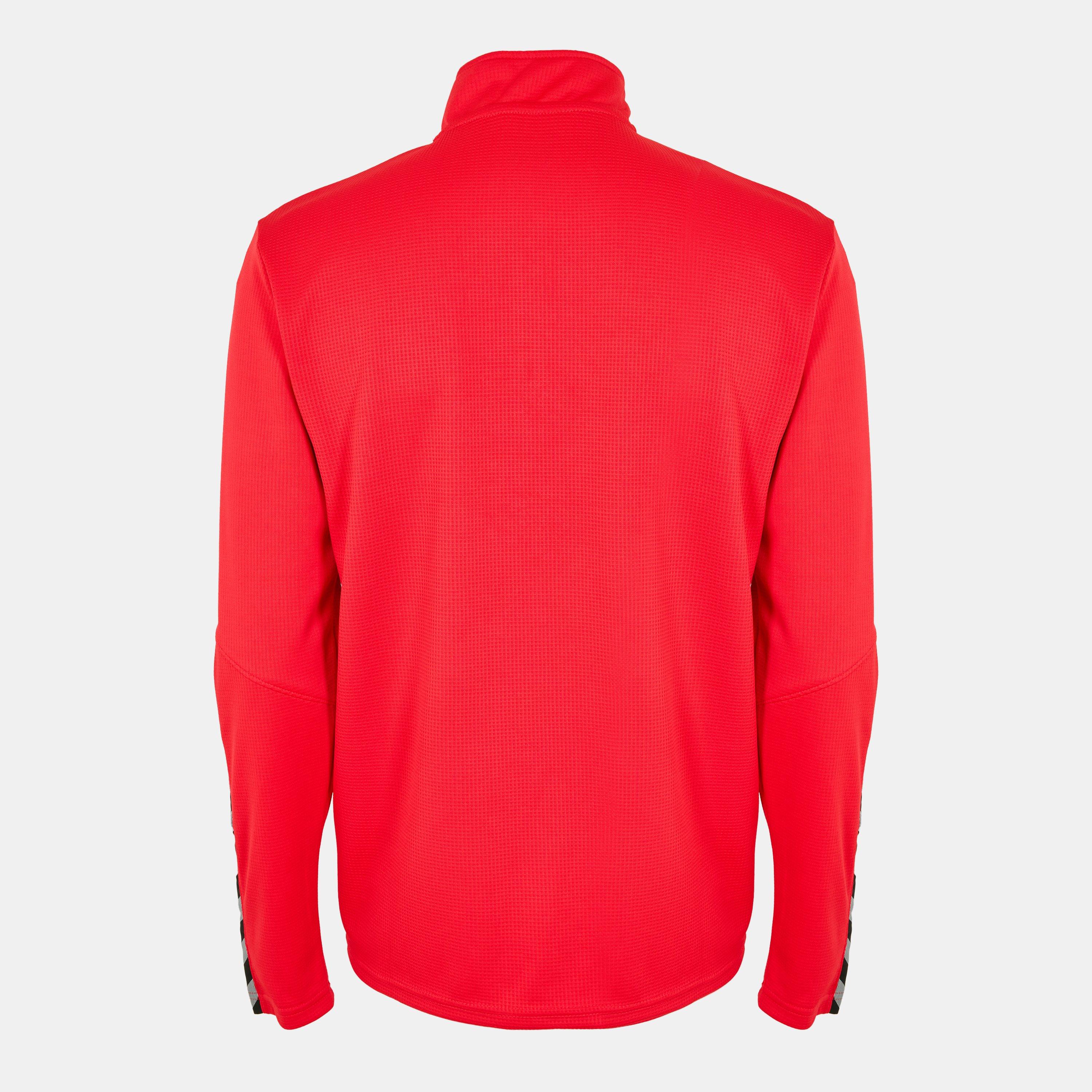 True Red - Hummel - quarter Zip Fleece Fabric - 2