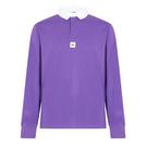 Violet - No Fear - Long Sleeve Polo Shirt - 5