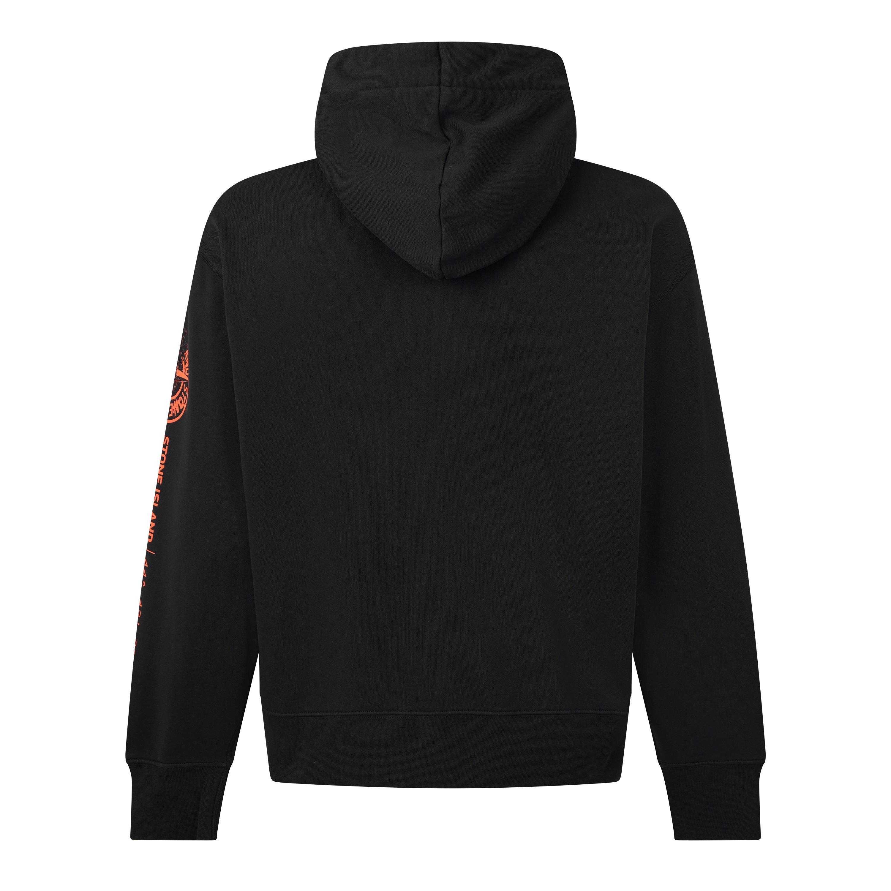 Black V0029 - Stone Island - Stone Prnt FZ Hoody Sn64 - 2