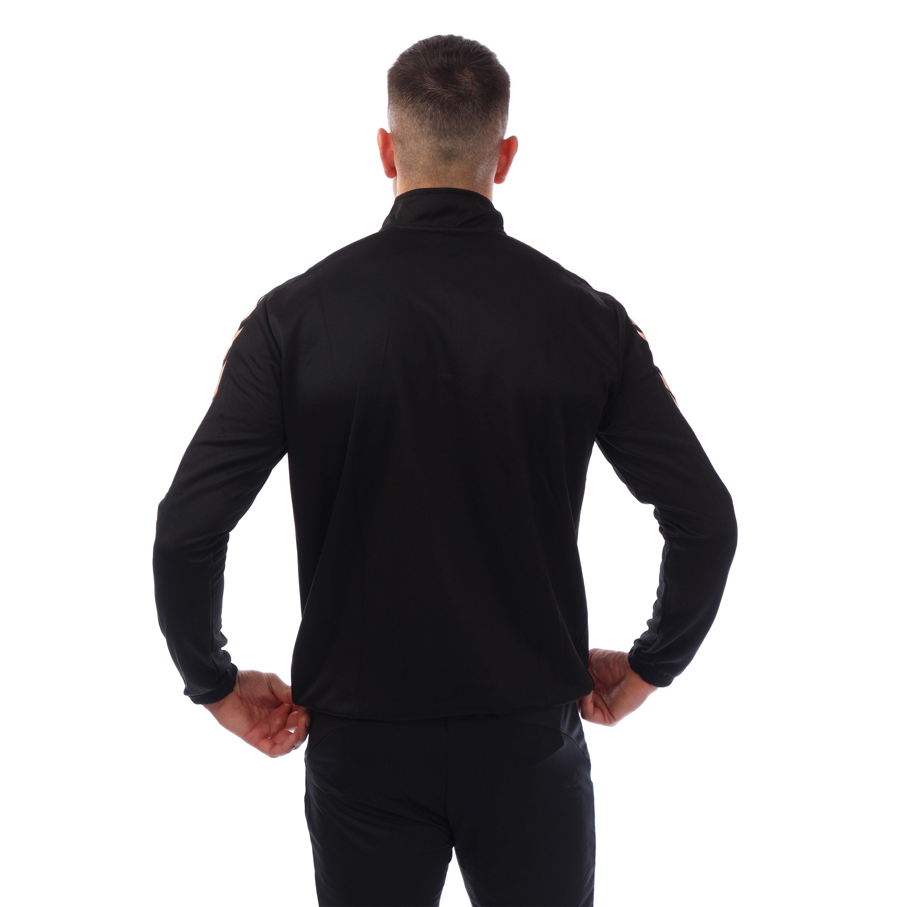 Sort/Orange - Hummel - Core Tracksuit Top - 3