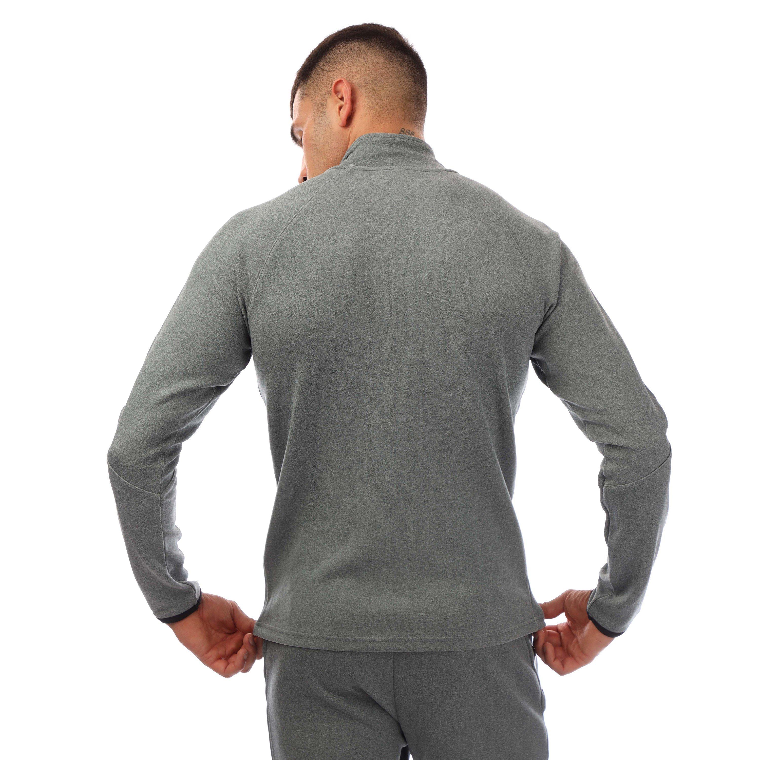 Grå Melange - Hummel - Cima Zipped Tracksuit Top - 3