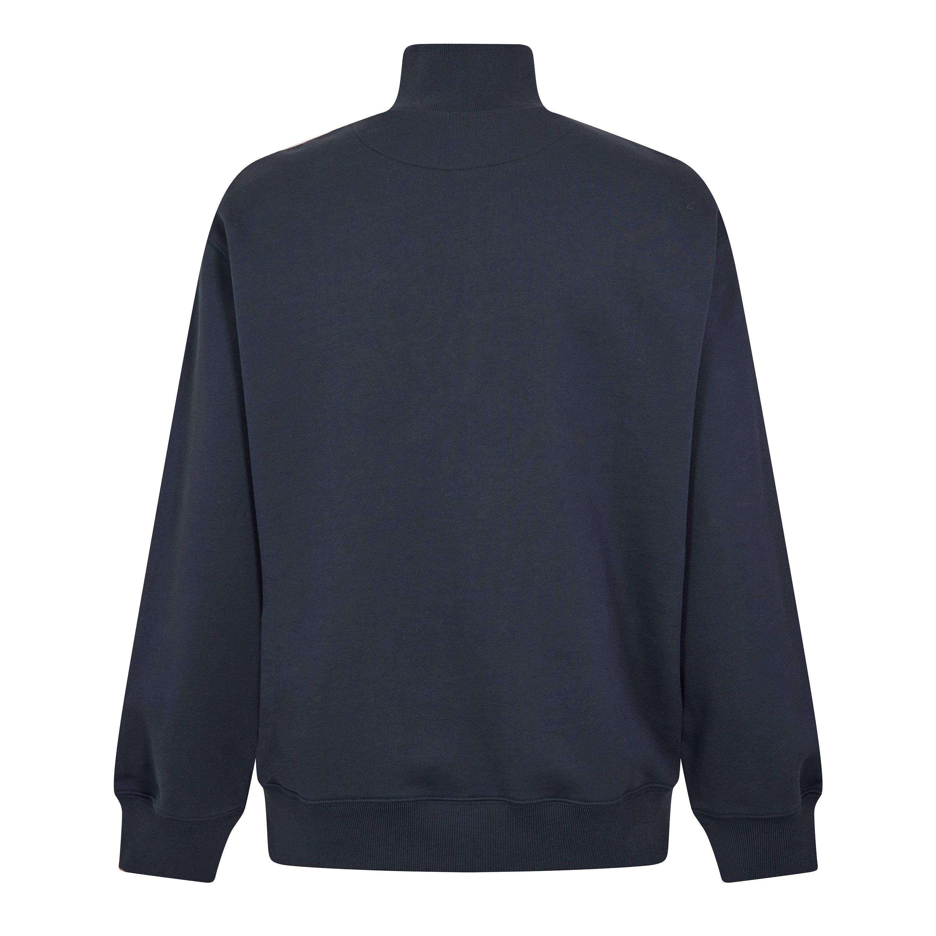 Classic Navy - Maison Kitsune - Men's Fox HD Comfort Half Zip Fleece - 2