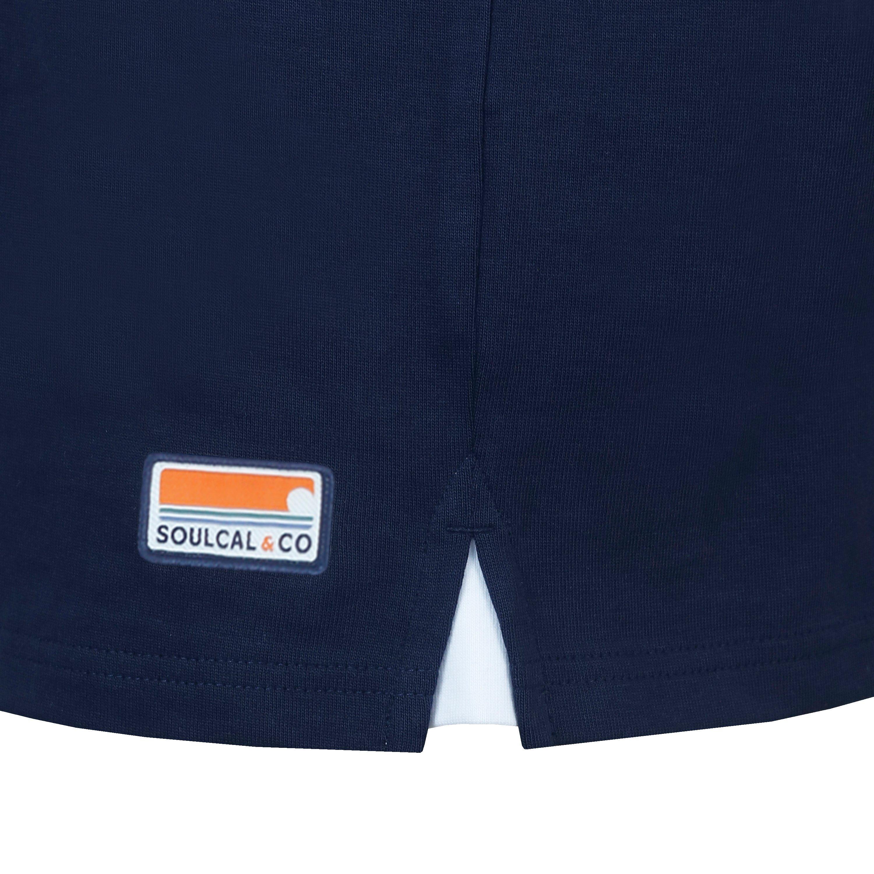 Navy - SoulCal - Soul Rugby Polo Shirt - 6