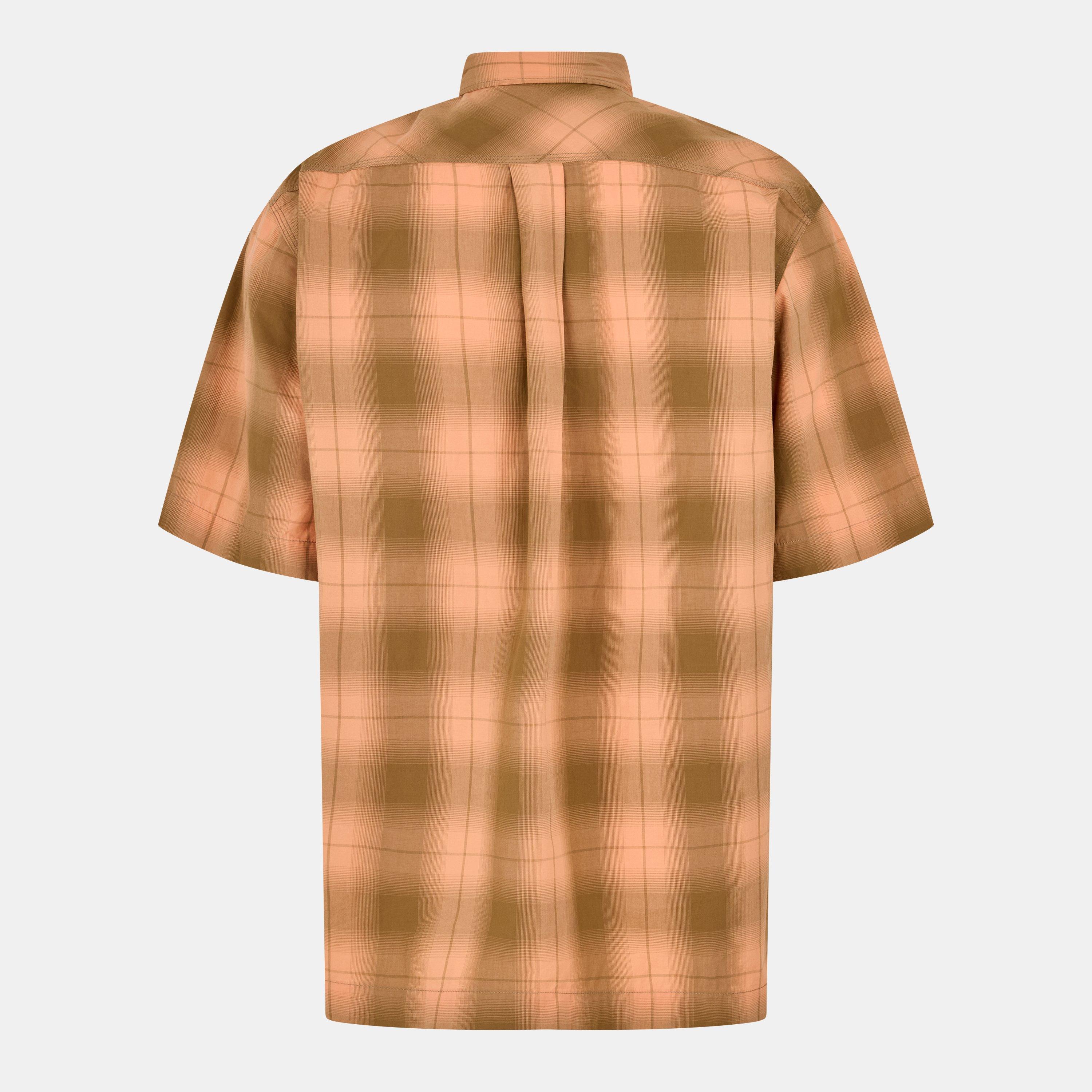 Pastel Orange - Boss - Men's Larch Long-Sleeve Plain Shirt - 2