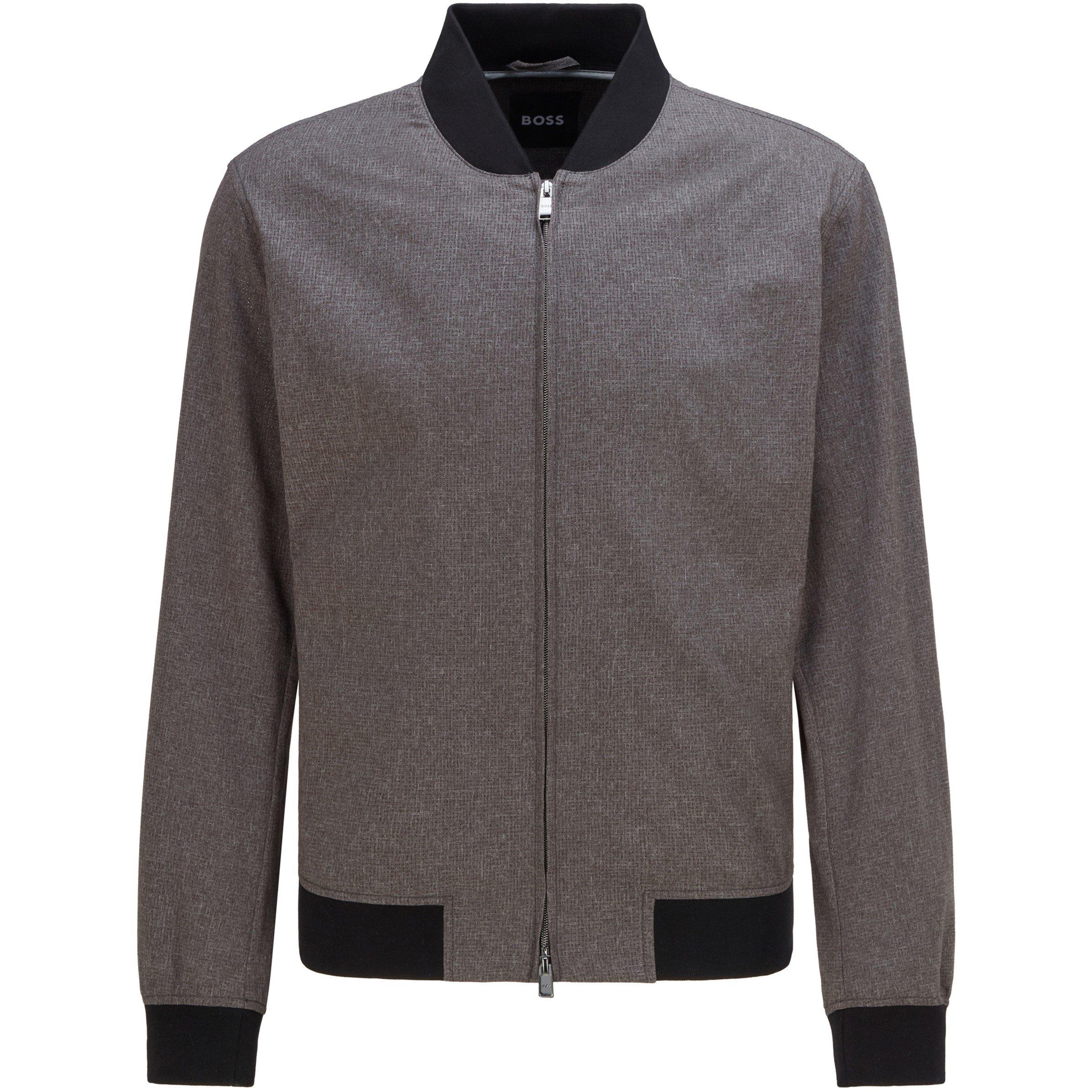 Medium Grey - Boss - Men's 1/4 Zip Fleece